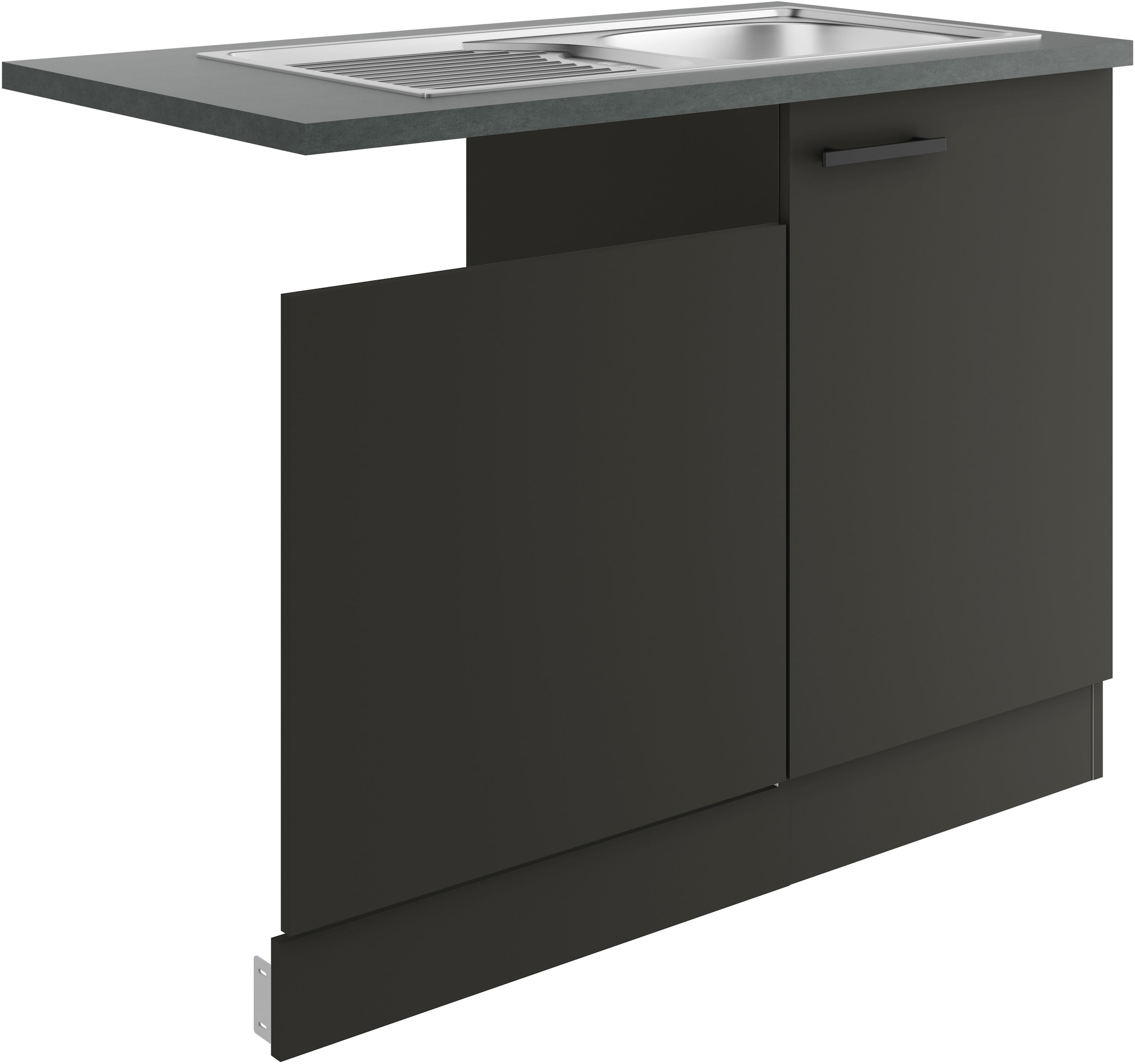 OPTIFIT Spülenschrank "Palma", Breite 110 cm, geeignet für teilintegrierte Geschirrspüler