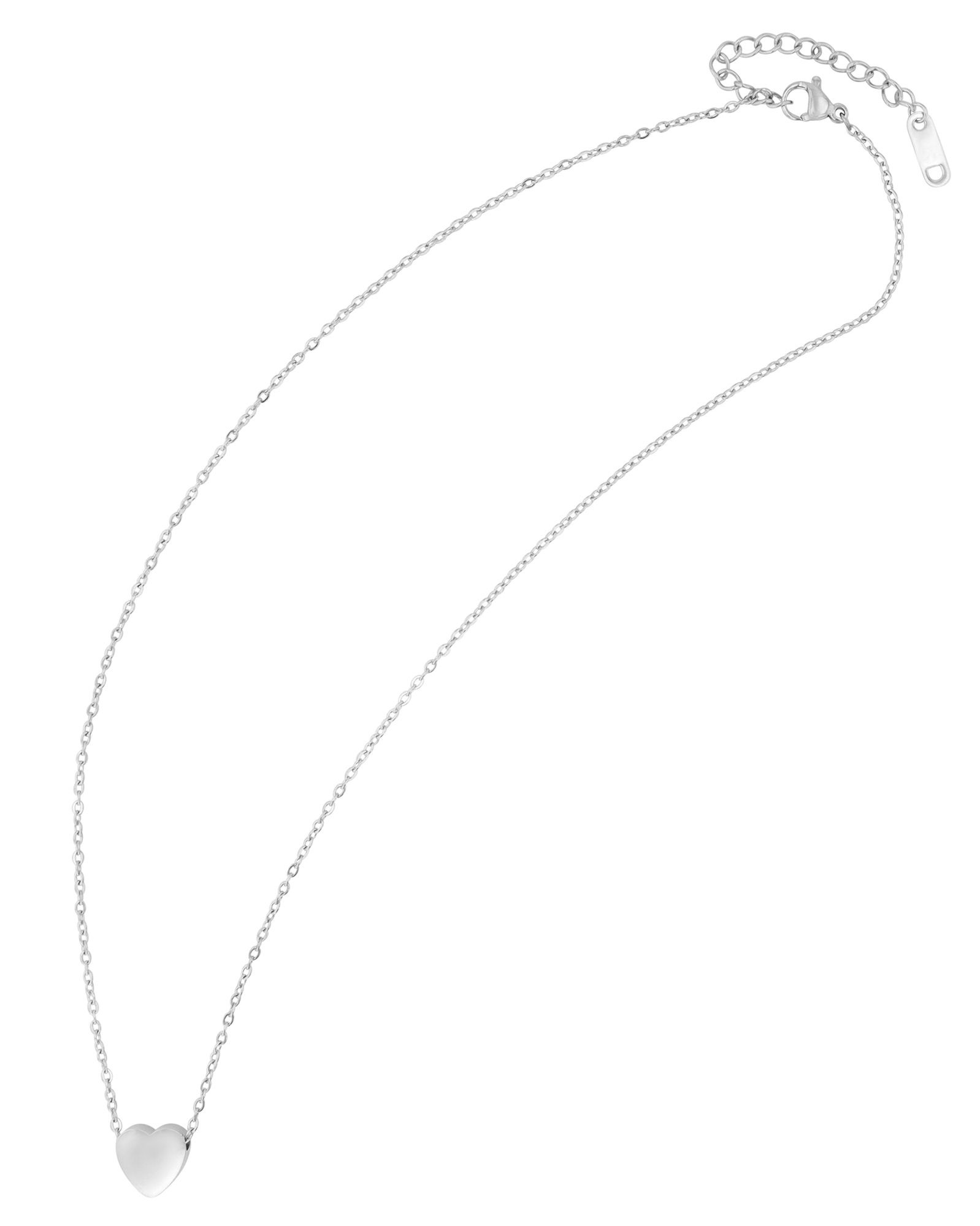 Adelia´s Kette ohne Anhänger »Damen Halskette mit Anhänger – Herz aus Edelstahl« Perfekt als Geschenk zum Jubiläum
