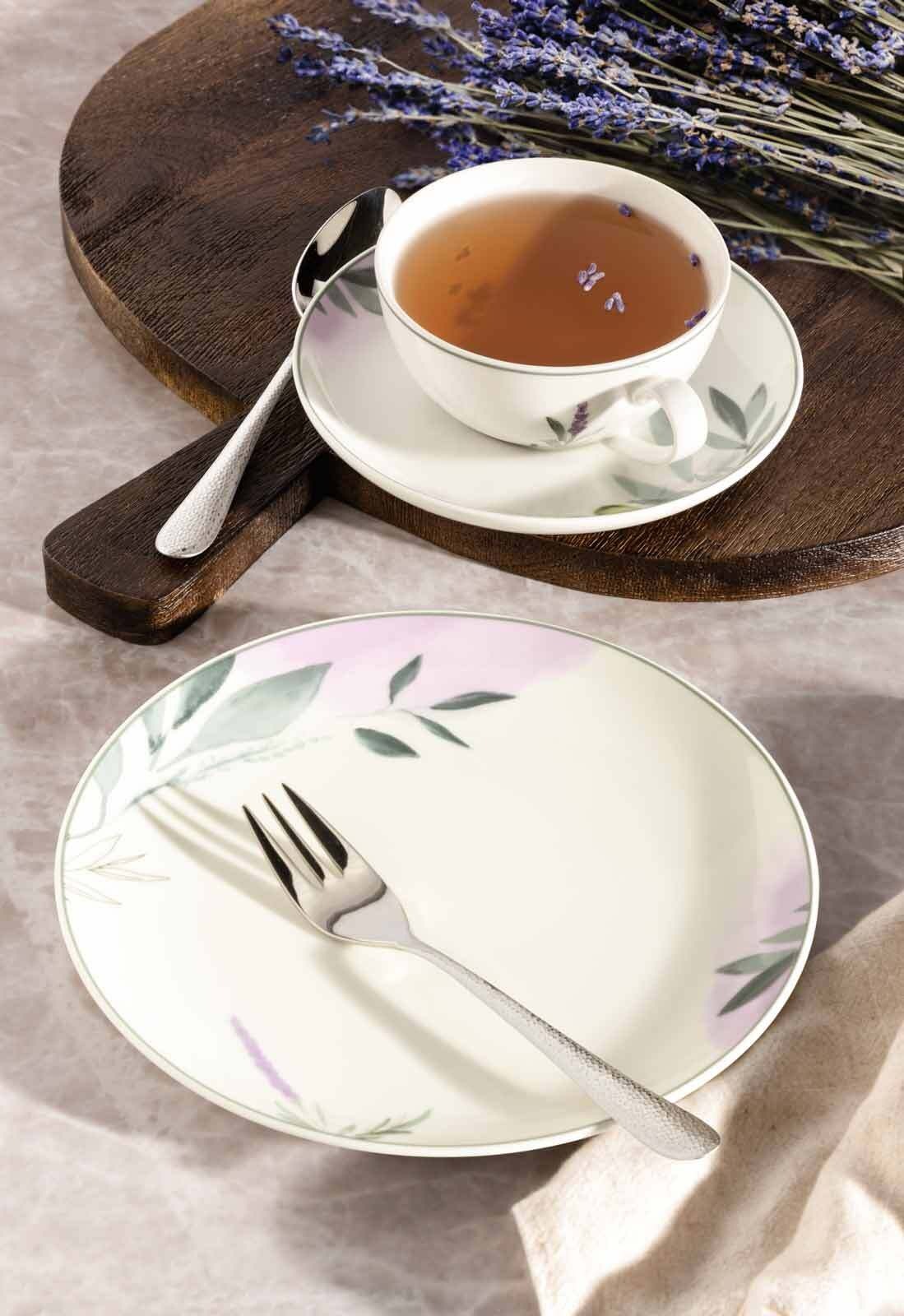 Seltmann Weiden Geschirr-Set »Teeservice Savona Provence 18er Set bunt-beige« Spülmaschinenfest, Mikrowellensicher, Ofenfest