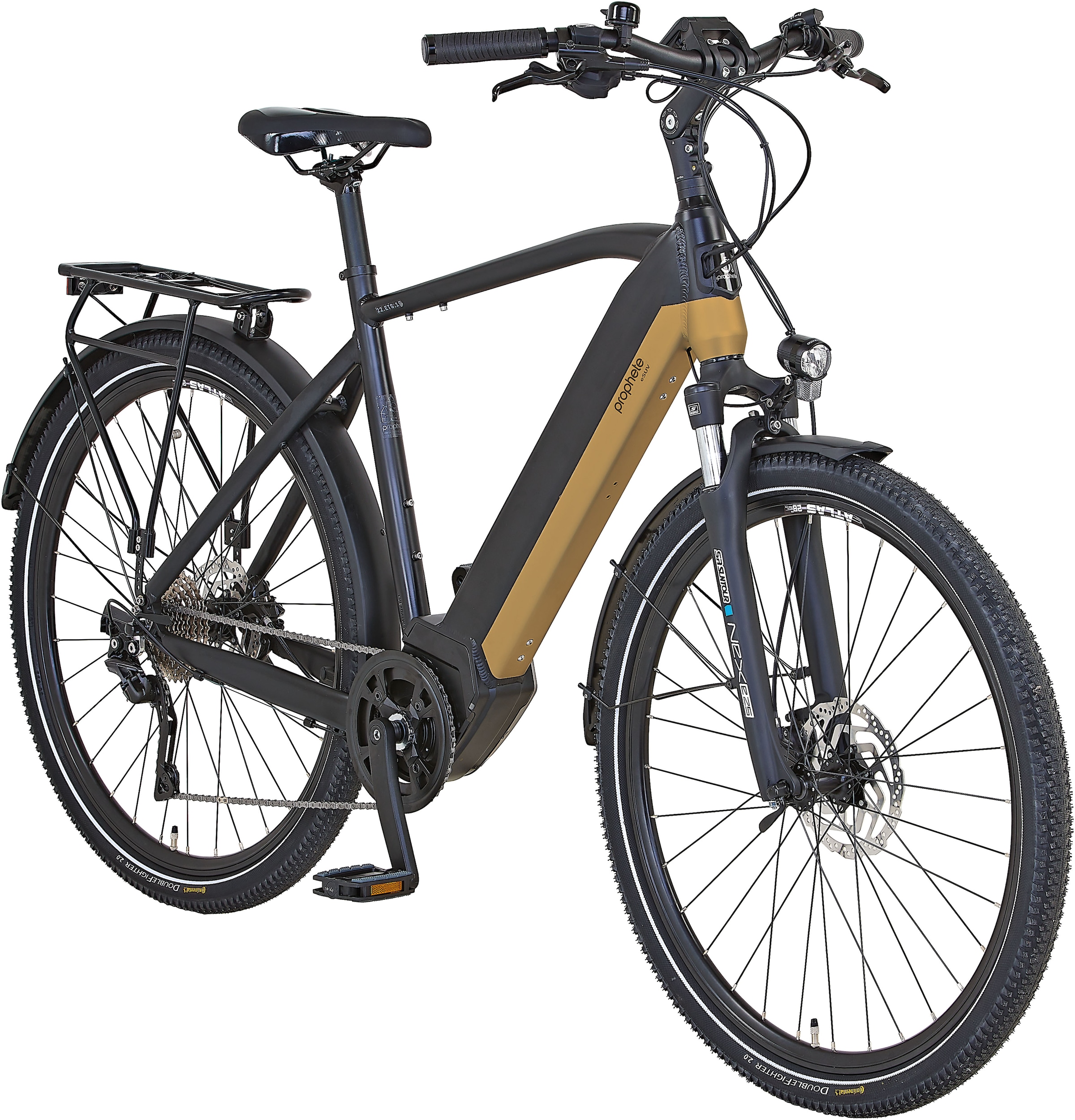 E-Bike »Entdecker InsideTwo«, 10 Gang, Shimano, Deore, Mittelmotor 250 W, Pedelec,...