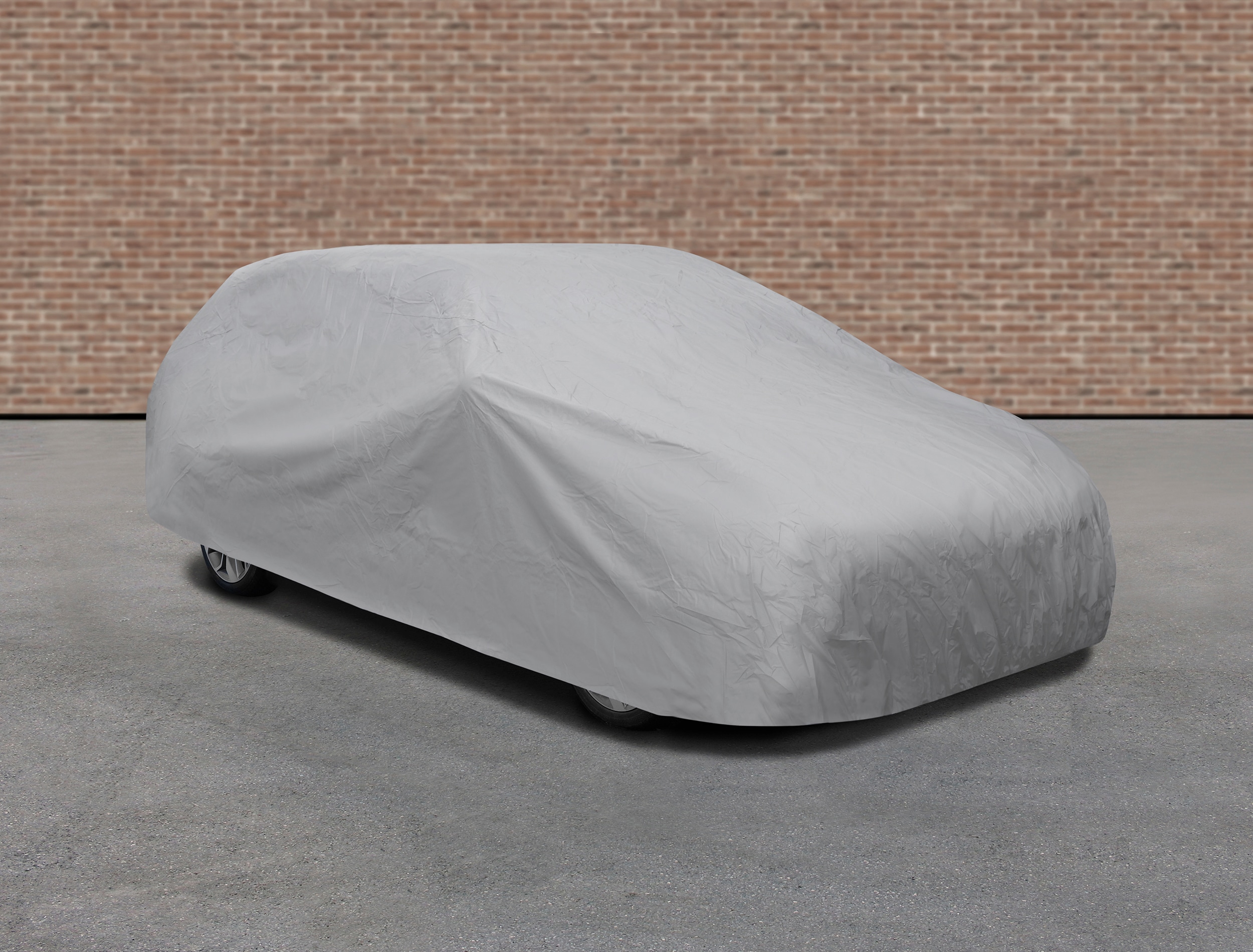 APA Autoplane "APA 16116", B/H/L: 200cm x 120cm x 500cm universell, silber, Planen, Wintergarage universell, BxLxH: 200x500x120 cm