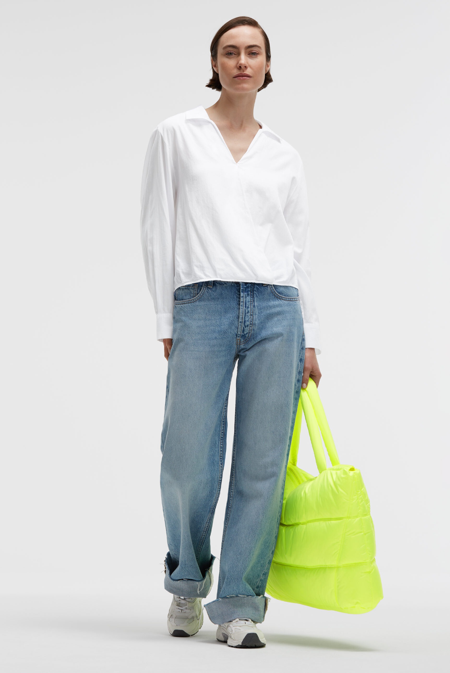 SENSES.THE LABEL Schlupfbluse aus Baumwolle