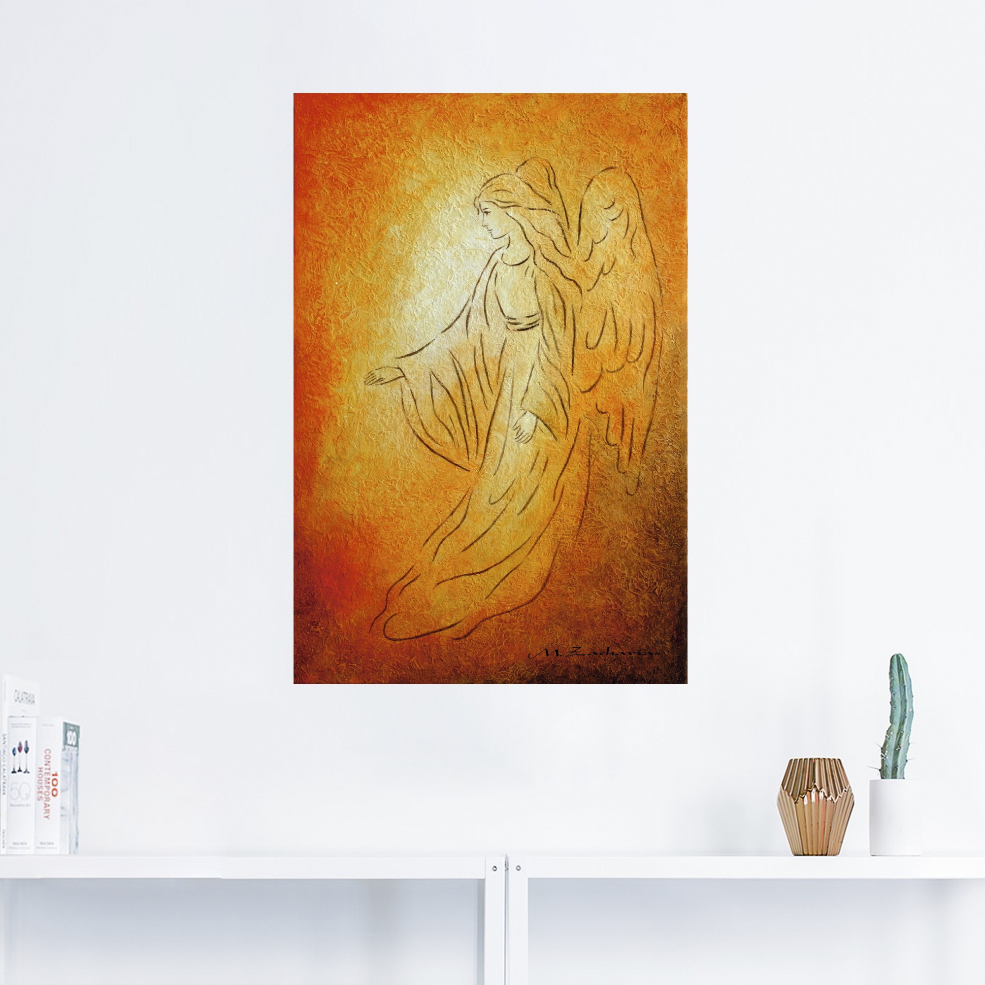 Thumbnail - Artland Wandbild "Engel der Heilung - Engelkunst", Religion, (1 St.), als Alubild, Outdoorbild, Leinwandbild, Poster, Wa...