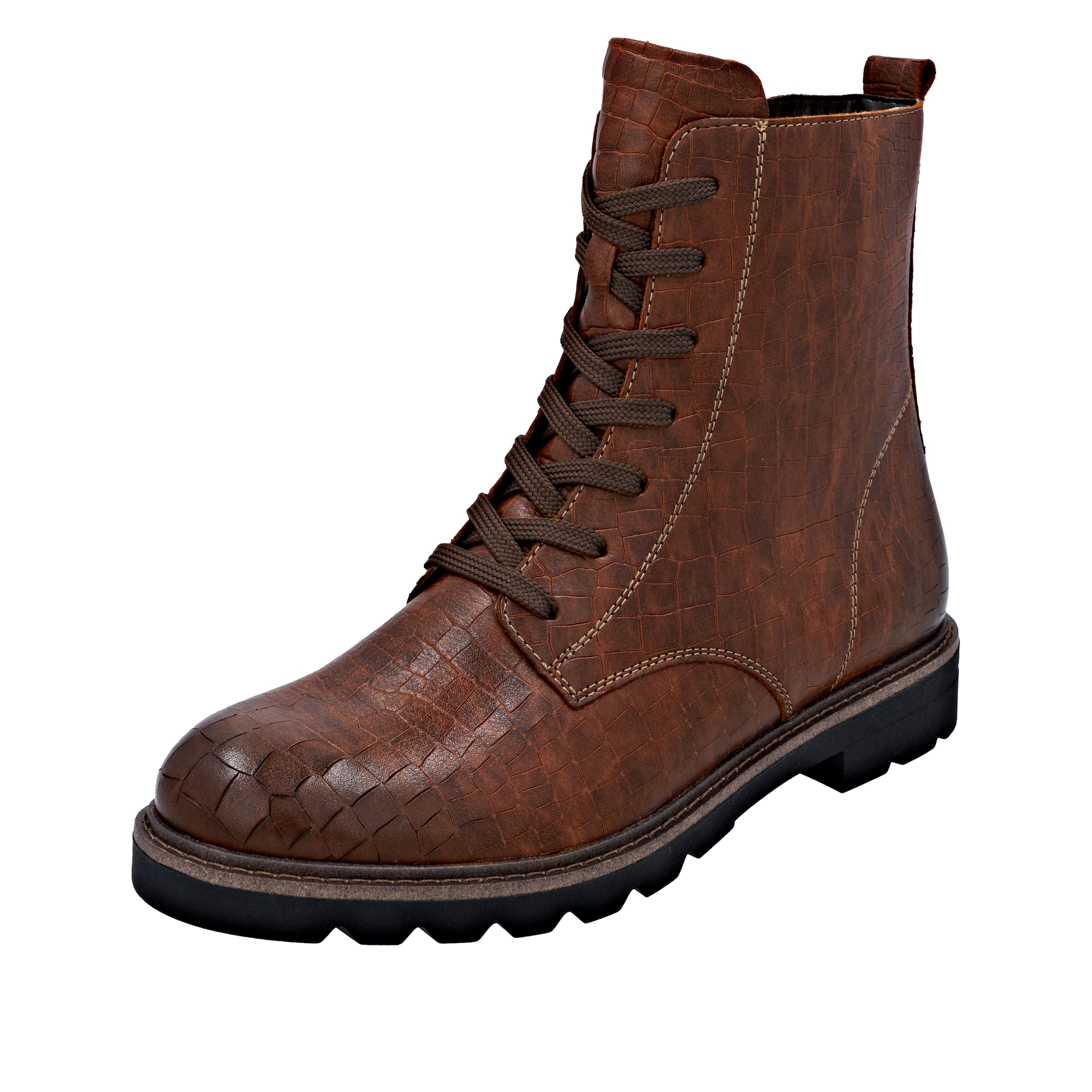 Remonte Schnürstiefelette "Elisabeth Hurley-Collection", Schnürboots, Klass günstig online kaufen