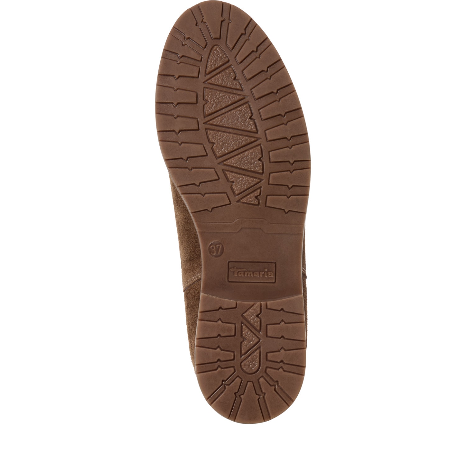 Tamaris Chelseaboots  Blockabsatz, Stiefelette mit Anziehlasche, schmale Form
