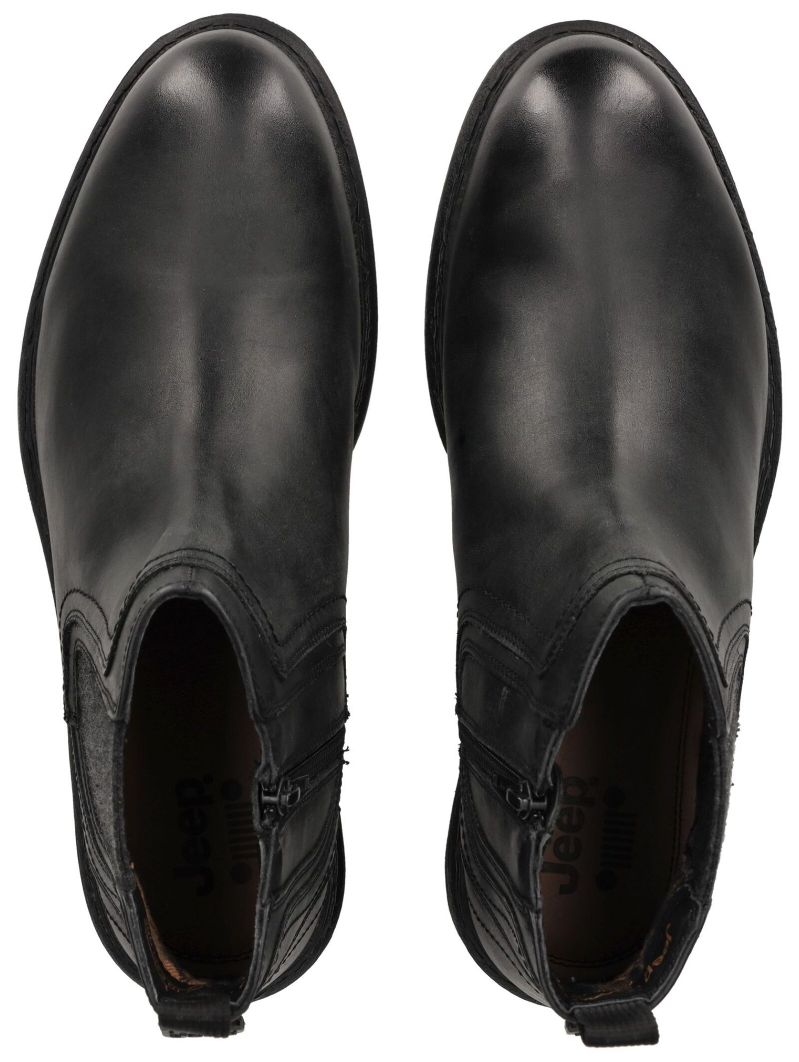 Jeep Stiefelette »Jeep Stiefelette Leder/Textil«