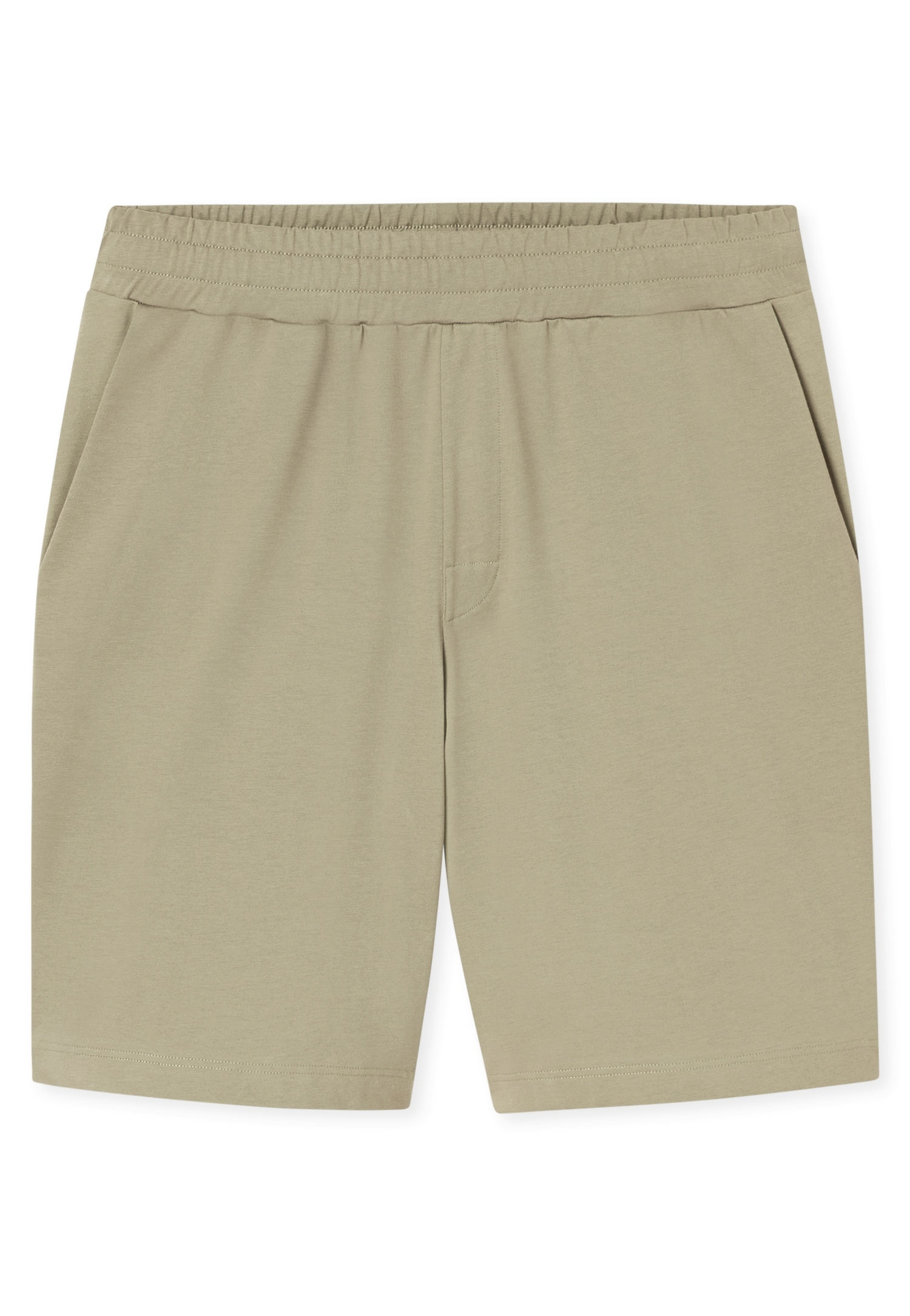 Schiesser Shorty »Modern Nightwear« 2 mit Rundhalsausschnitt und kurzem Arm, leichter Oversize-Fit