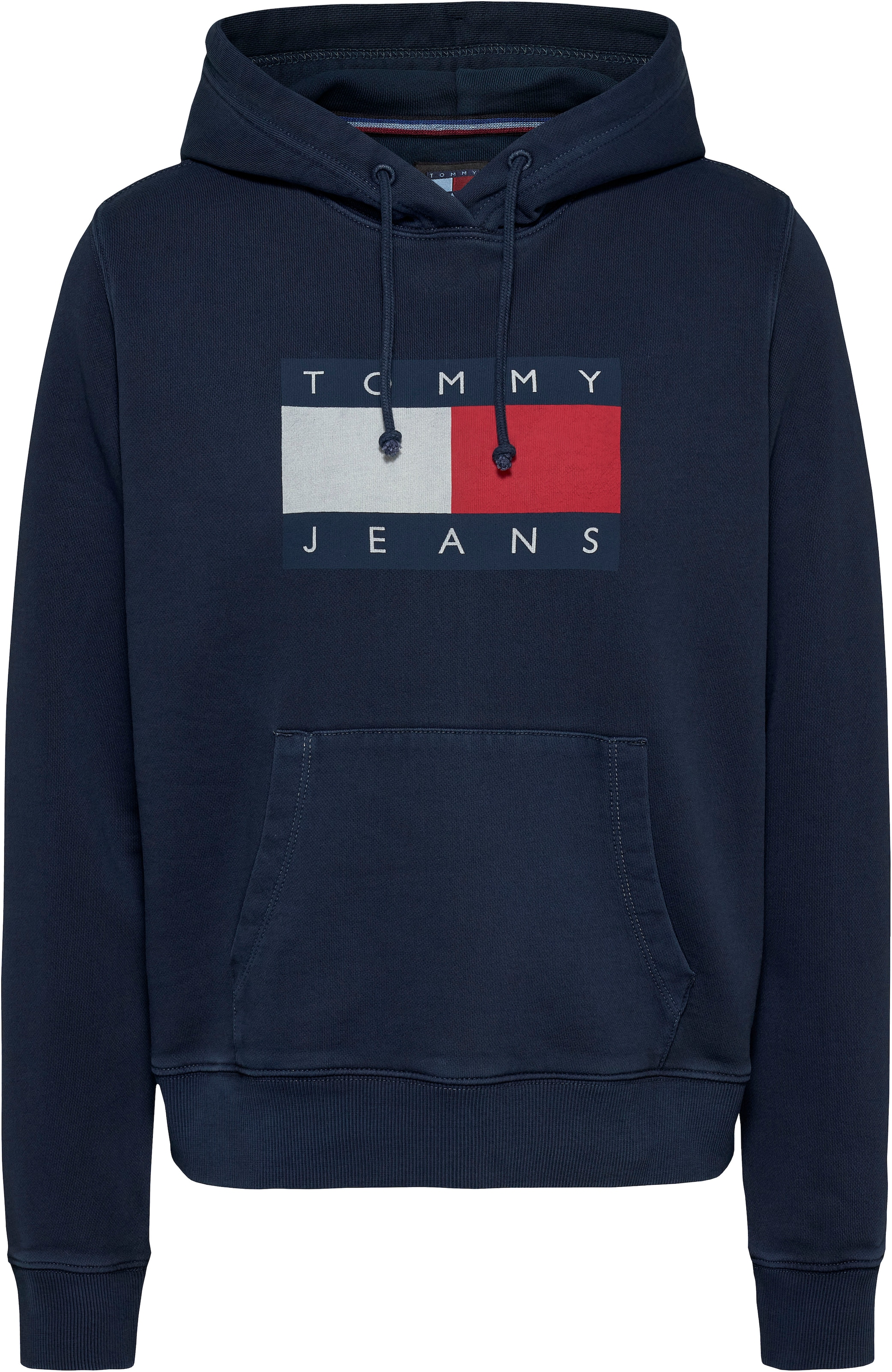 Tommy Jeans Kapuzensweatshirt »TJW REG TOMMY FLAG HOODIE EXT«, mit Kapuze, Tommy Jeans Logo-Flag