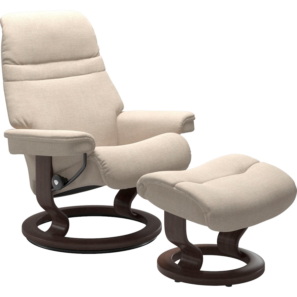 Stressless® Relaxsessel »Sunrise«, (Set, Relaxsessel mit Hocker)