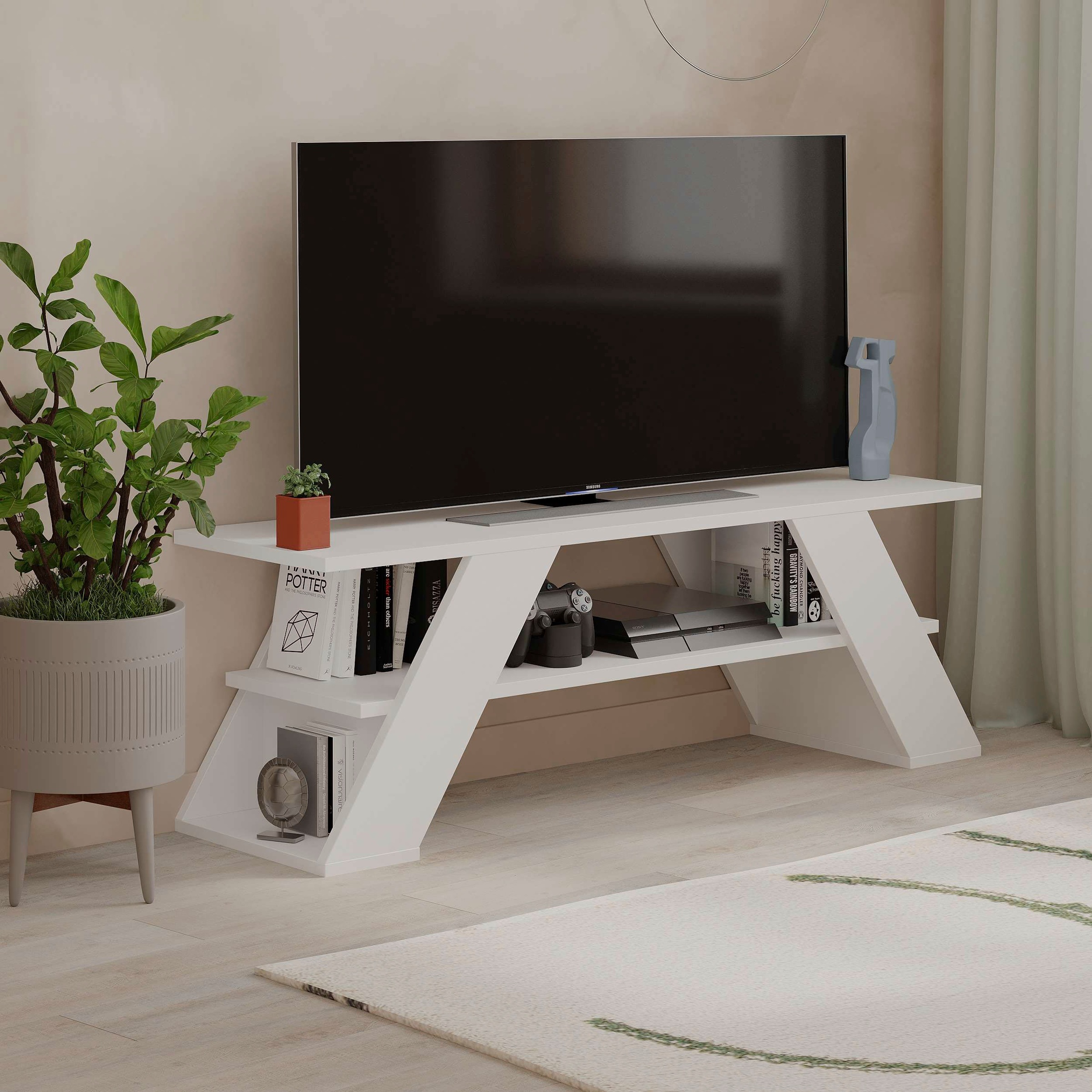 Decortie TV-Schrank "Farfalla TV Schrank", (Packung), Einfache Montage,Plat günstig online kaufen