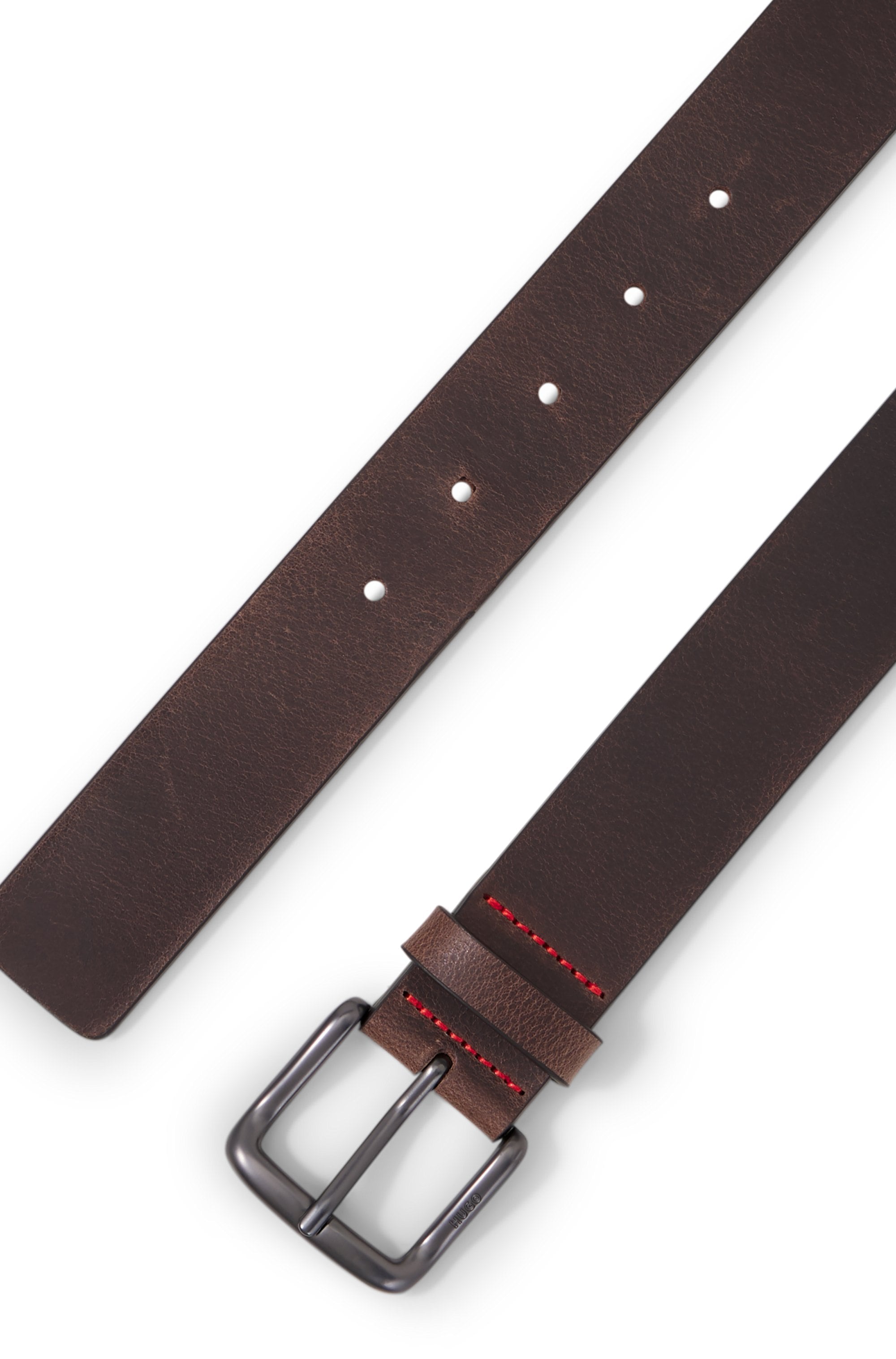 HUGO Ledergürtel »Geffrey Sz35« aus Büffelleder, MADE IN ITALY