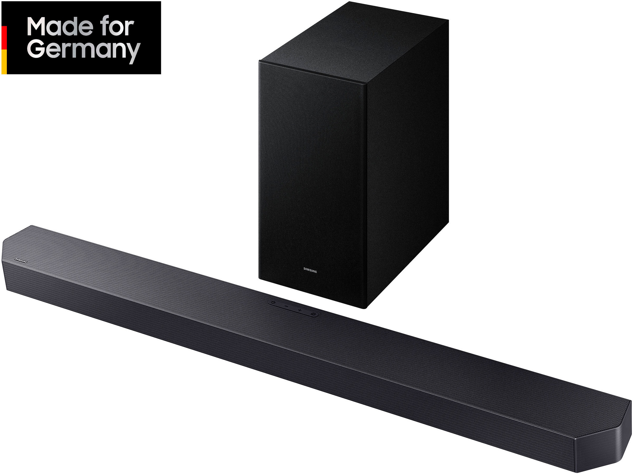 SAMSUNG Soundbar "HW-Q610GF Q-Soundbar", B:103cm H:5,7cm T:10,5cm, schwarz, Lautsprecher, 3.1.2-Kanal Surround System, Dolby Atmos I DTS:X, Adaptive