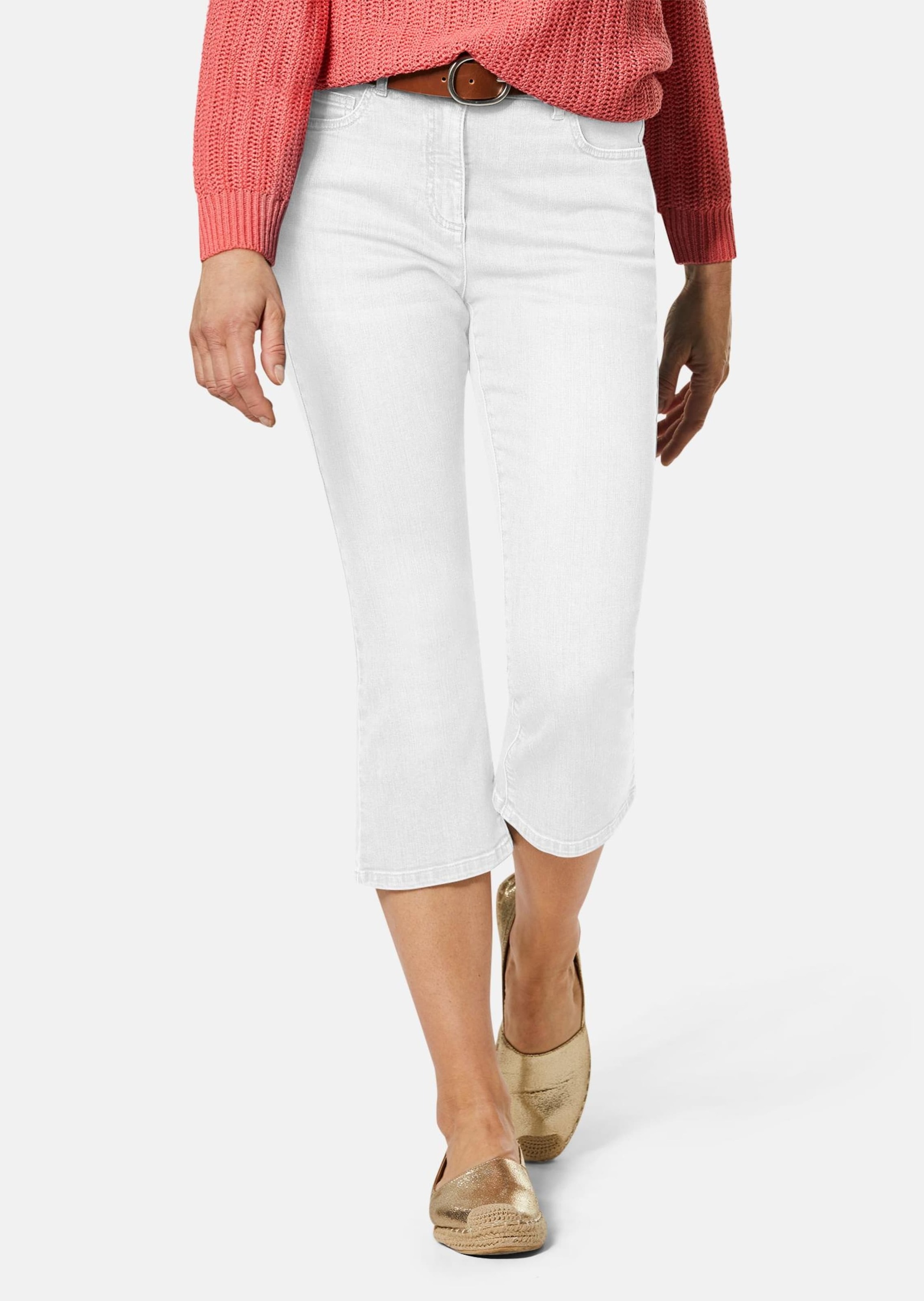 Thumbnail - GOLDNER 2-in-1-Hose "Kurzgröße Verkürzte Jeanshose mit ausgestelltem Saum"