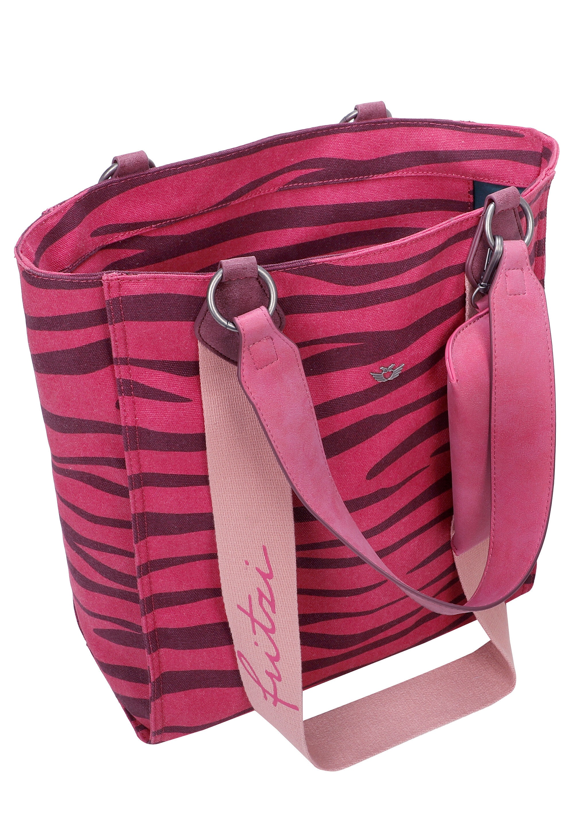 Fritzi aus Preußen Schultertasche »Izzy02« mit Zebra-Muster