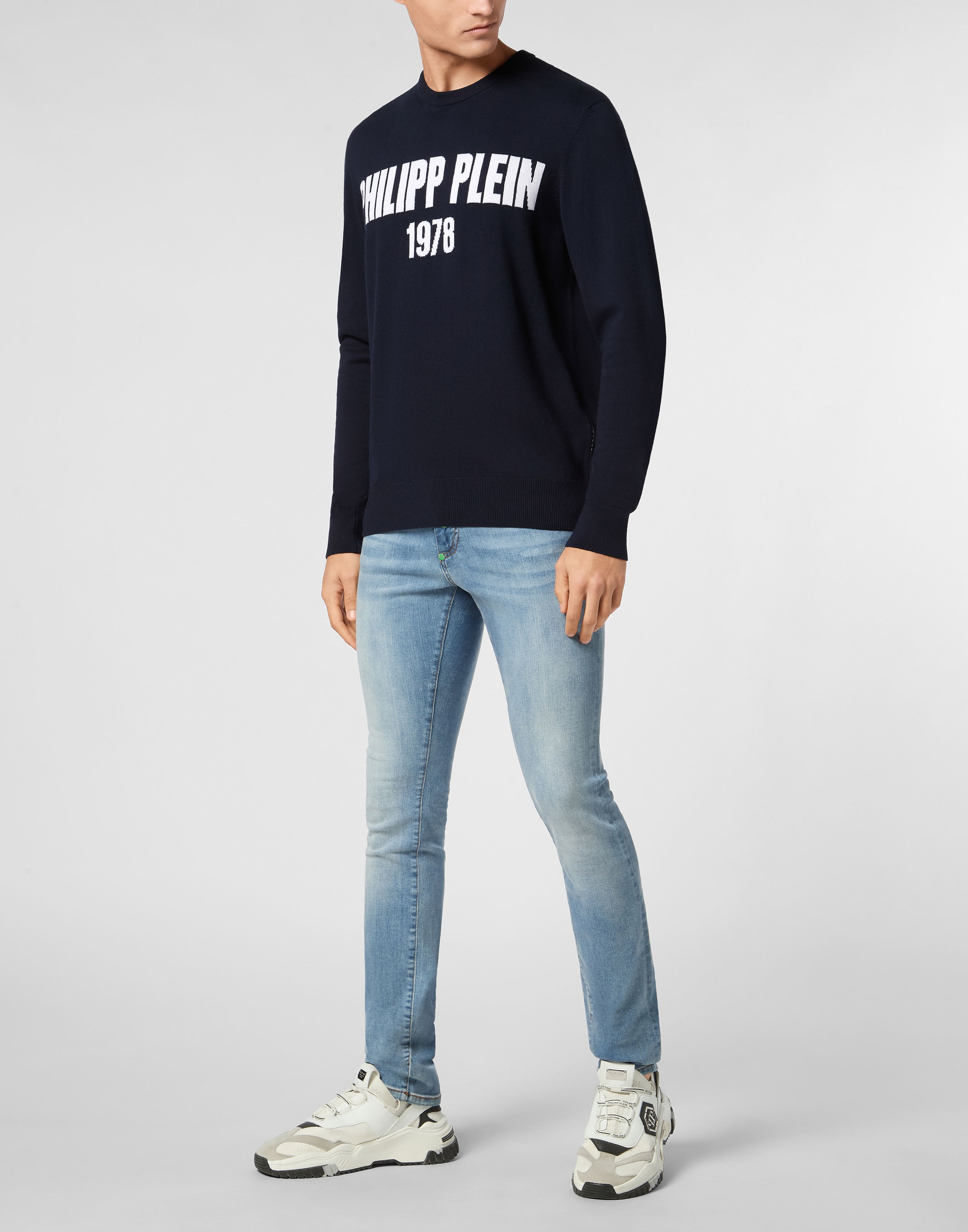 PHILIPP PLEIN Rundhalspullover »Rundhalspullover«