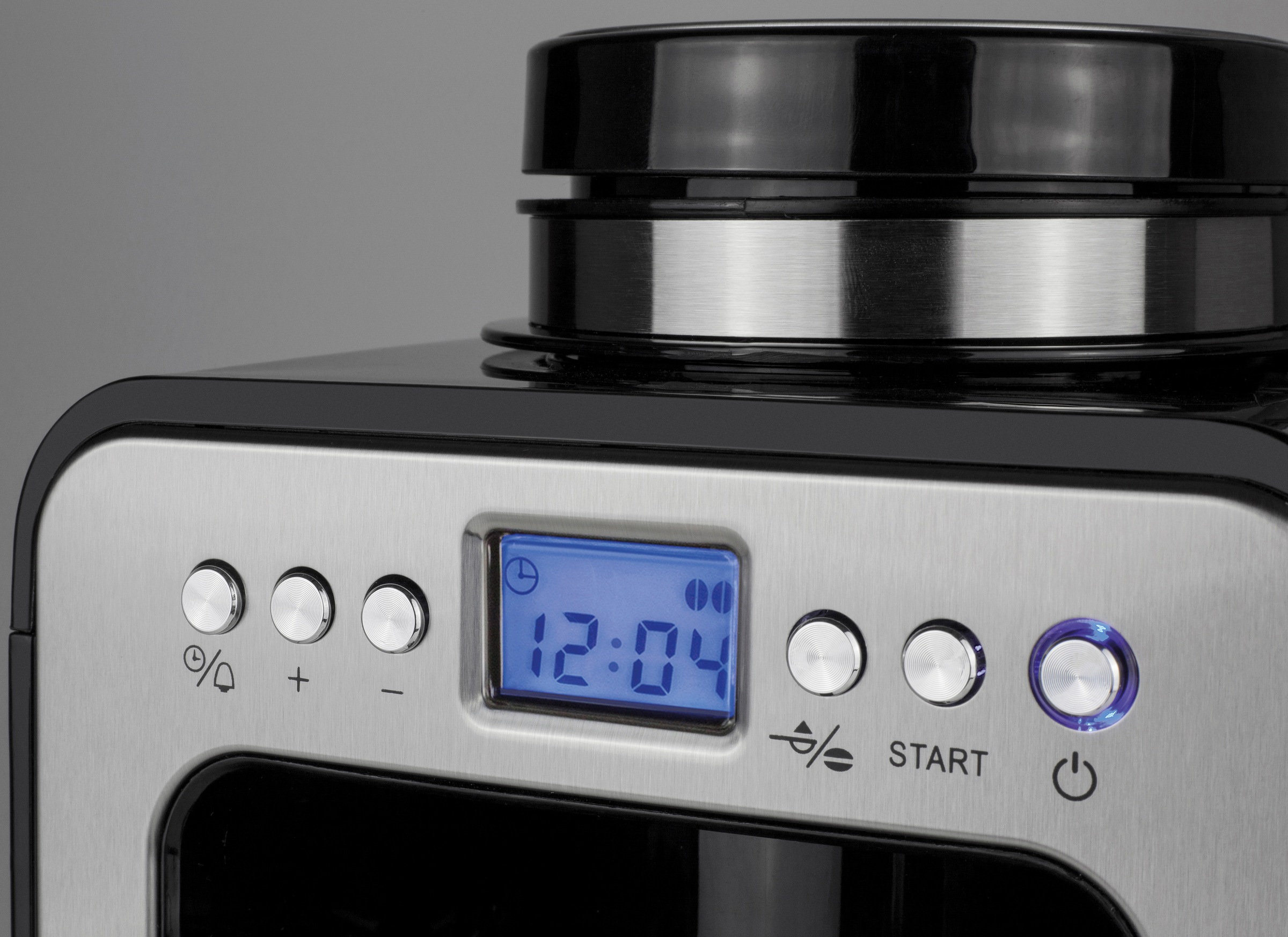 Caso Kaffeemaschine mit Mahlwerk »1848 Coffee Compact electronic«, Permanentfilter