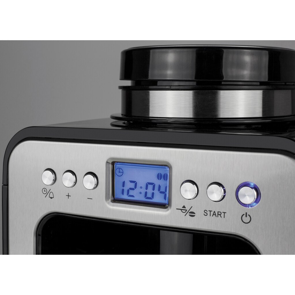 Caso Kaffeemaschine mit Mahlwerk »1848 Coffee Compact electronic«, Permanentfilter