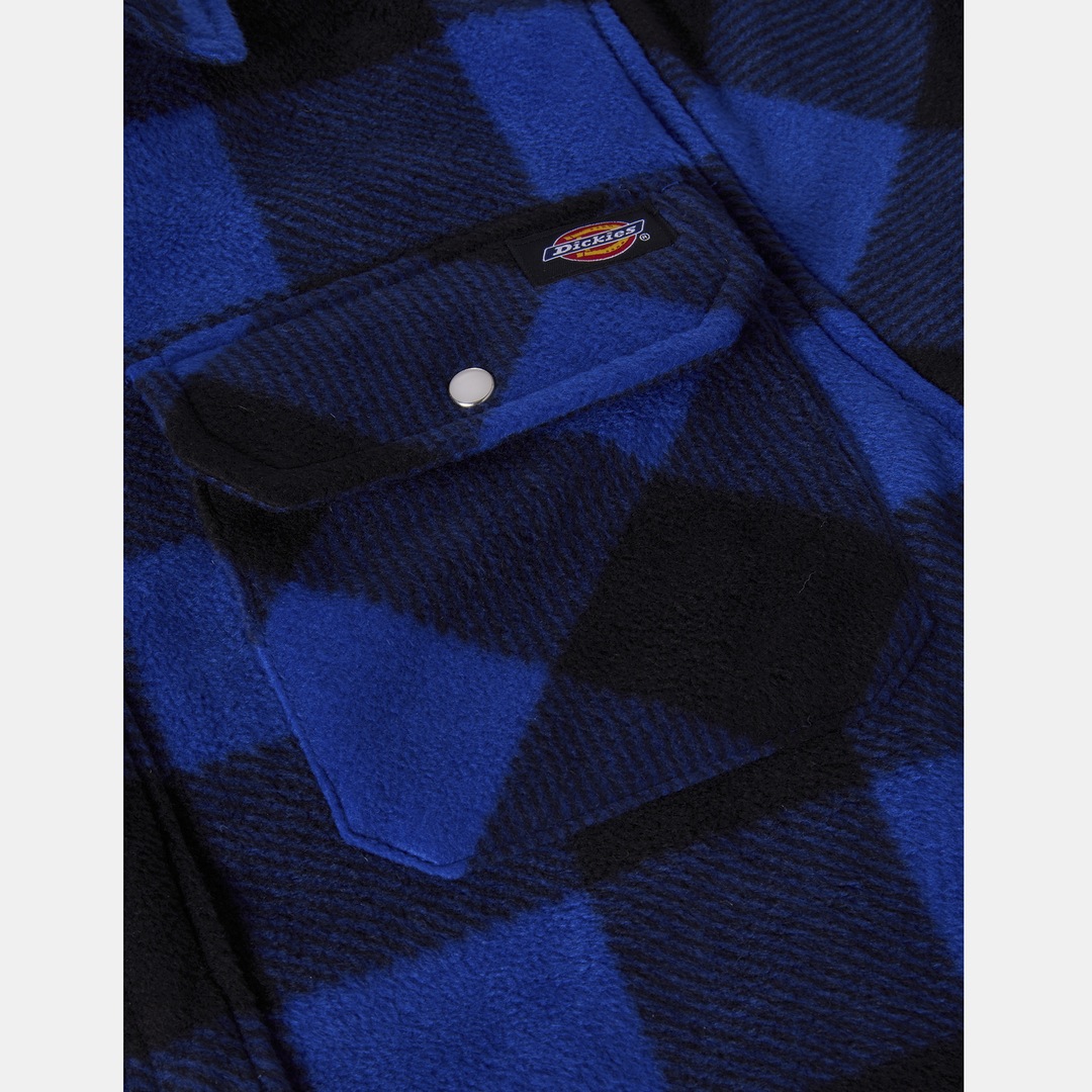 Dickies Portland Shirt Men Blue S 3