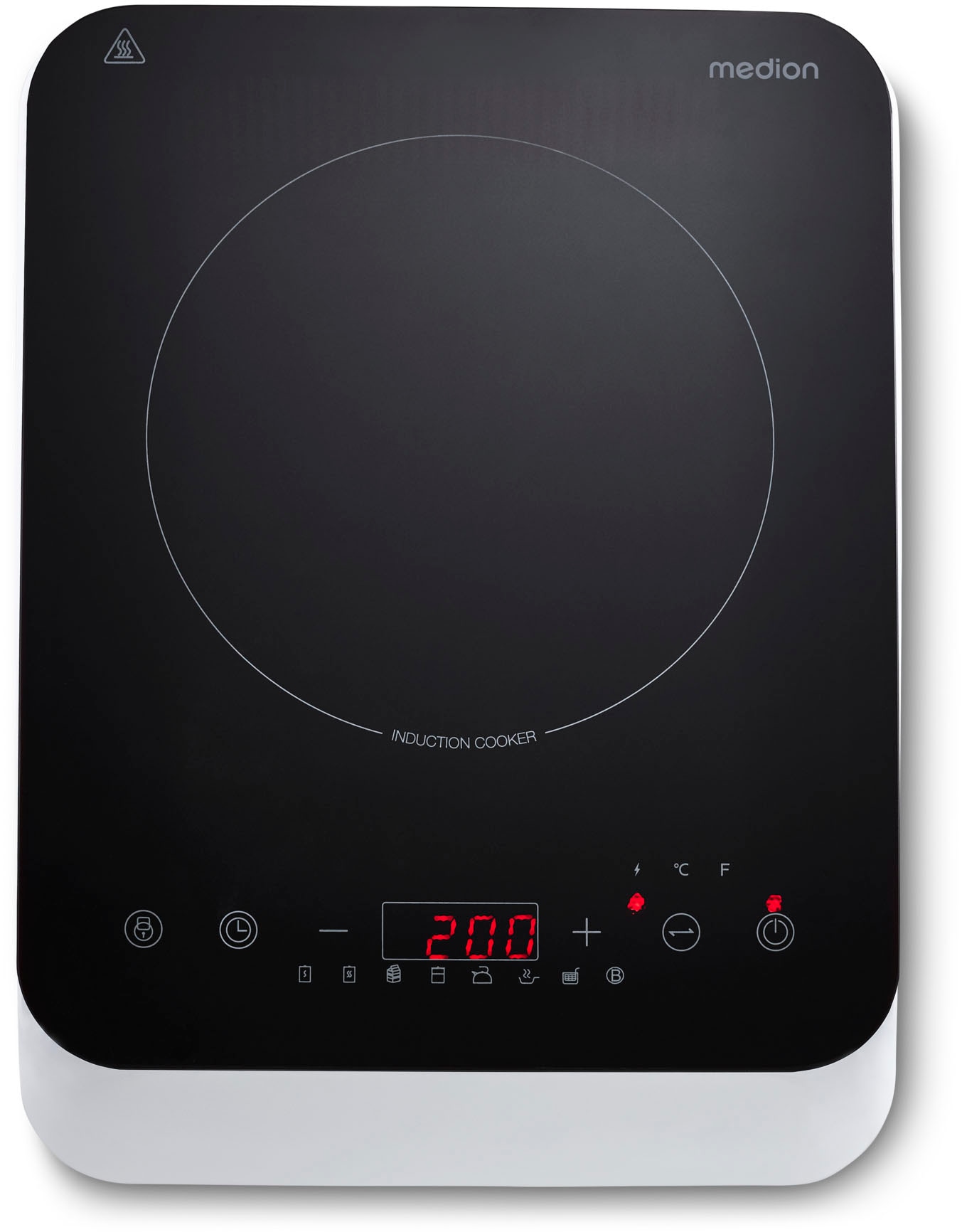 Medion Einzel-Induktionskochplatte "MD 18490, 2000 W Induktionsleistung, au günstig online kaufen