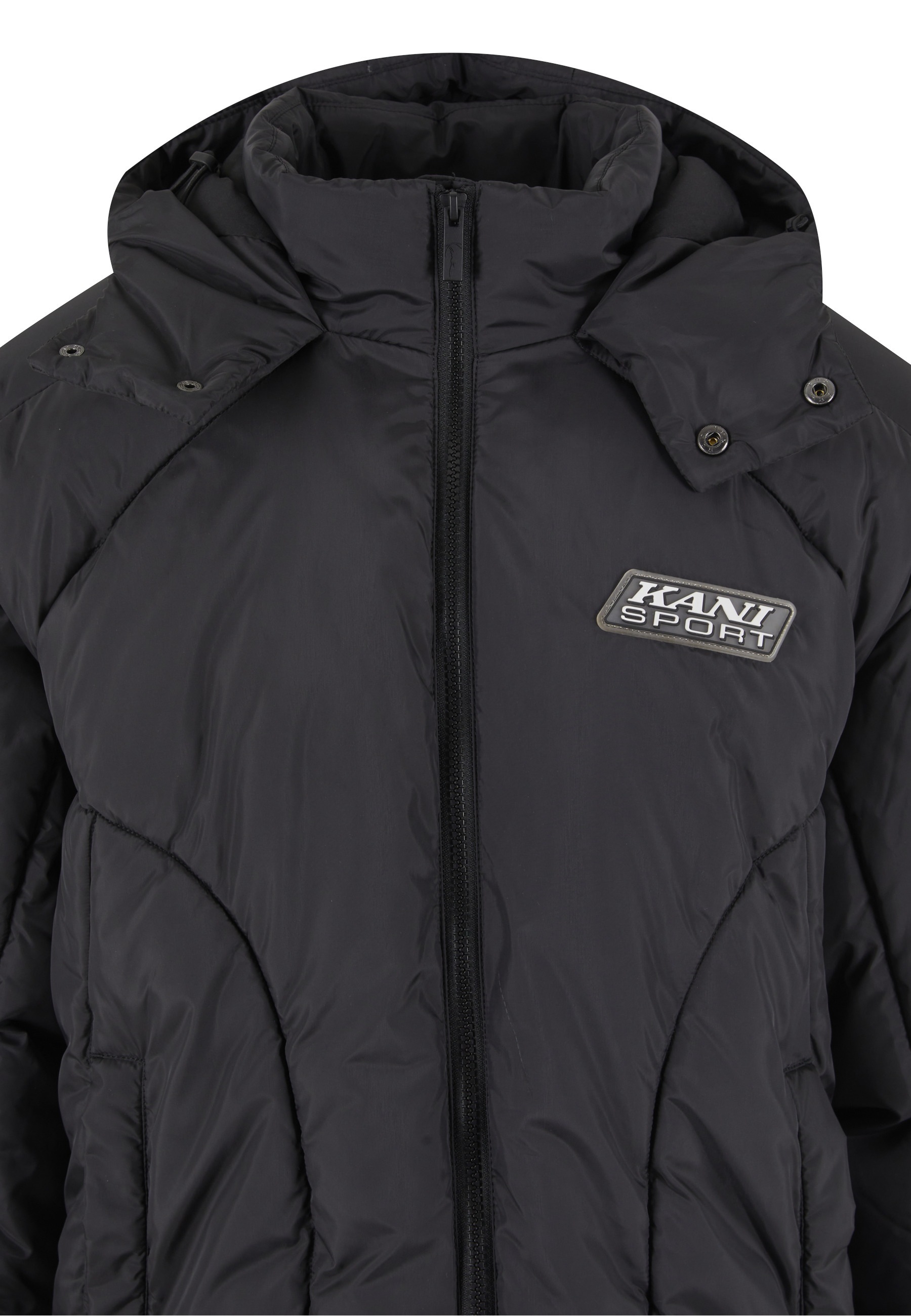 Karl Kani Winterjacke »Karl Kani KK Sport Patch Arctic Puffer Jacket« 1 Stk. tlg. mit Kapuze