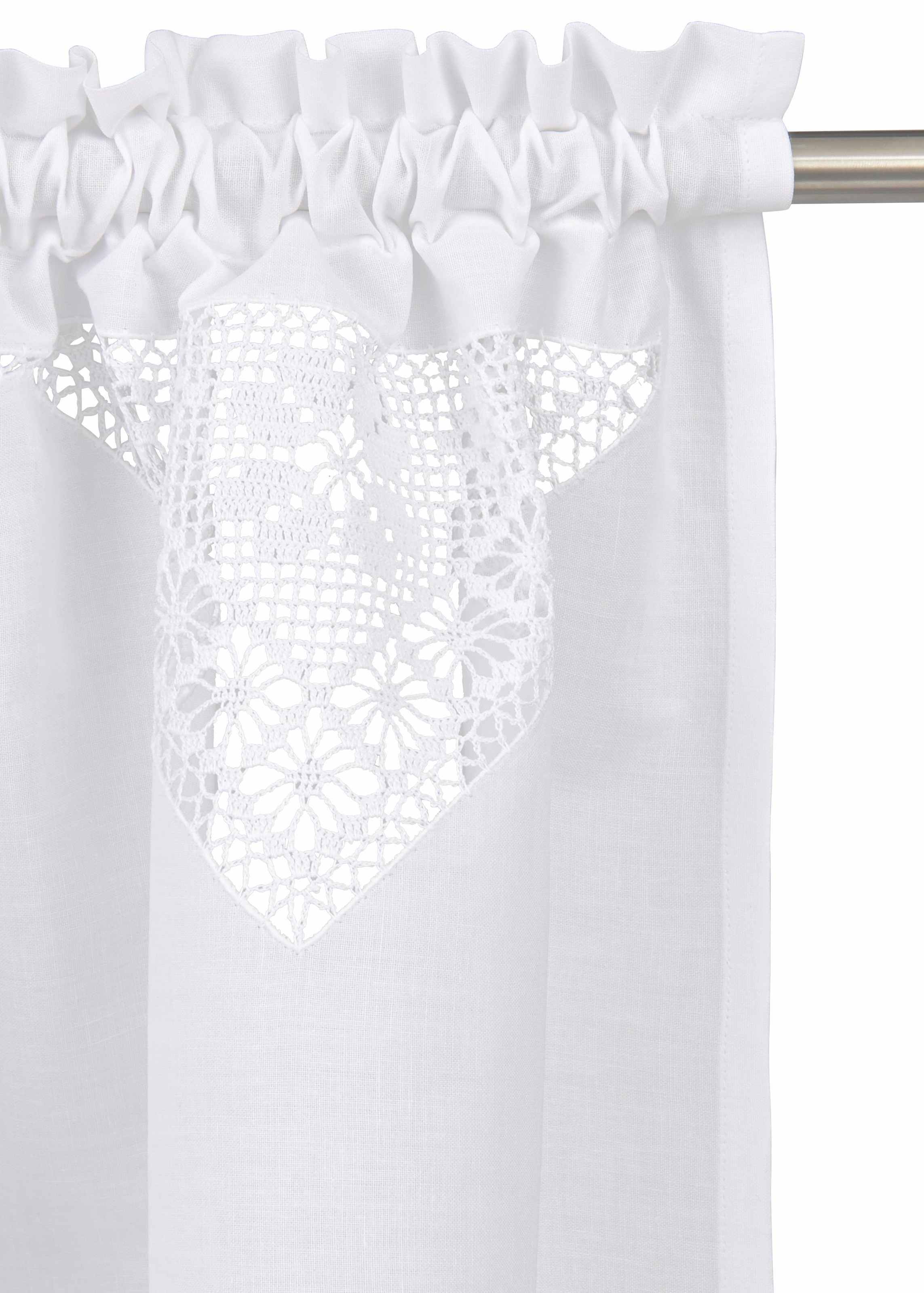 Thumbnail - HOSSNER - ART OF HOME DECO Querbehang "Wolfgangsee" Stangendurchzug 1 Stk. tlg.