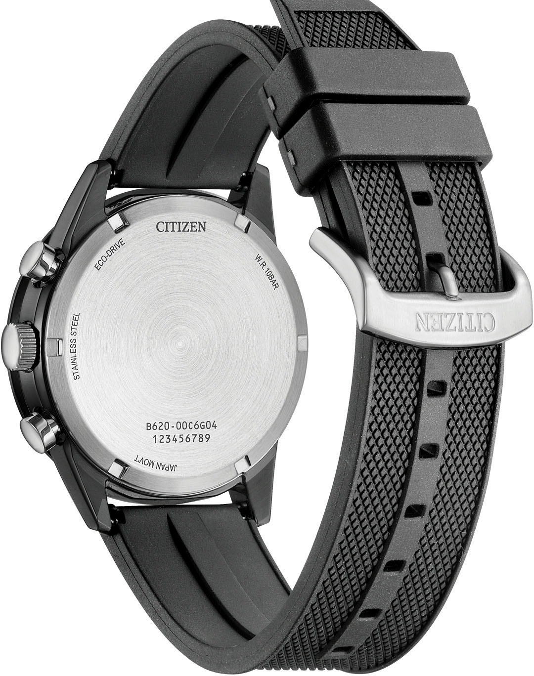Citizen Chronograph, Armbanduhr, Solar, Herrenuhr, analog, Datum, Stoppfunktion, Eco-Drive