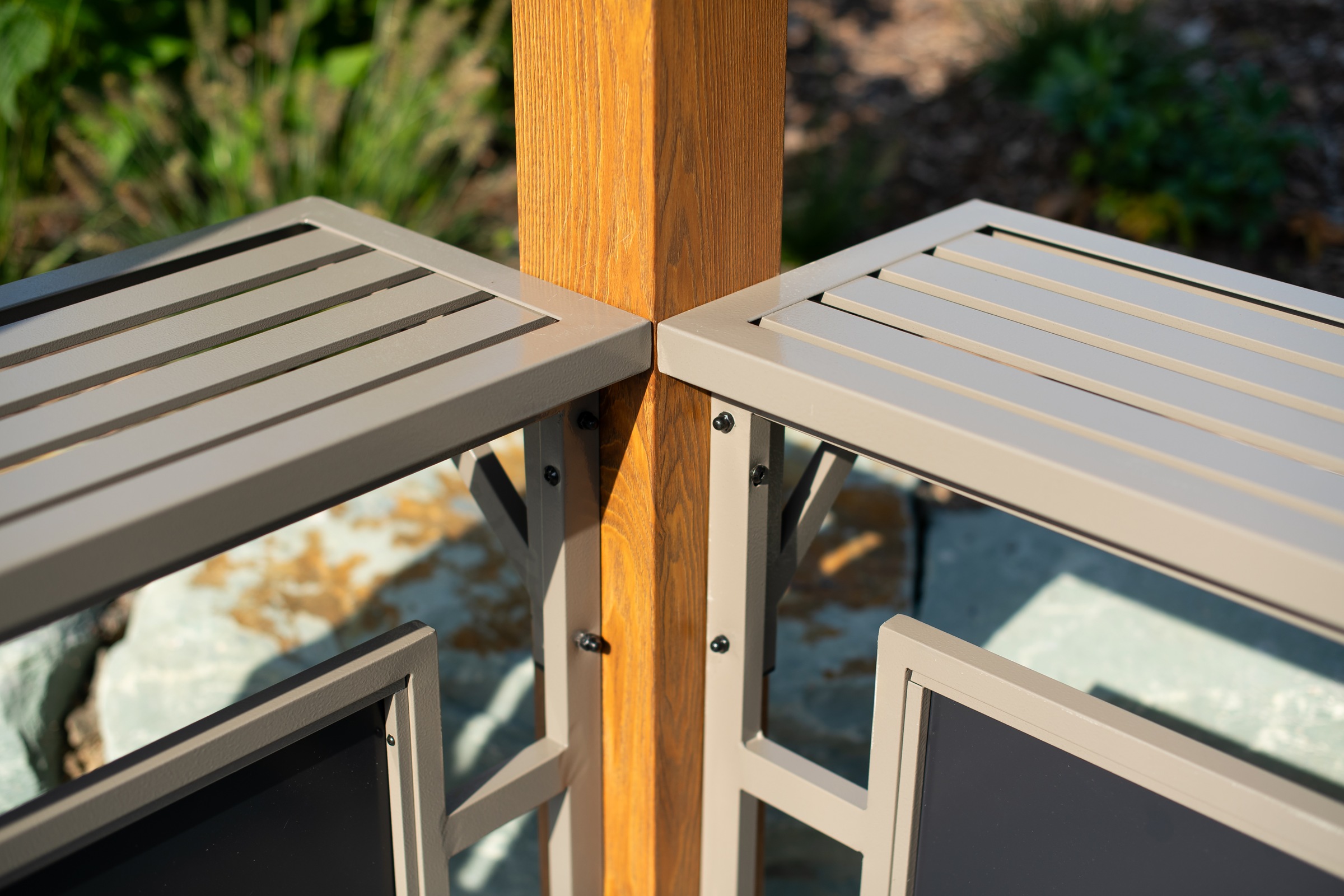 Sojag Grillpavillon »»Maui« Holzoptik«, 158x249x278 cm