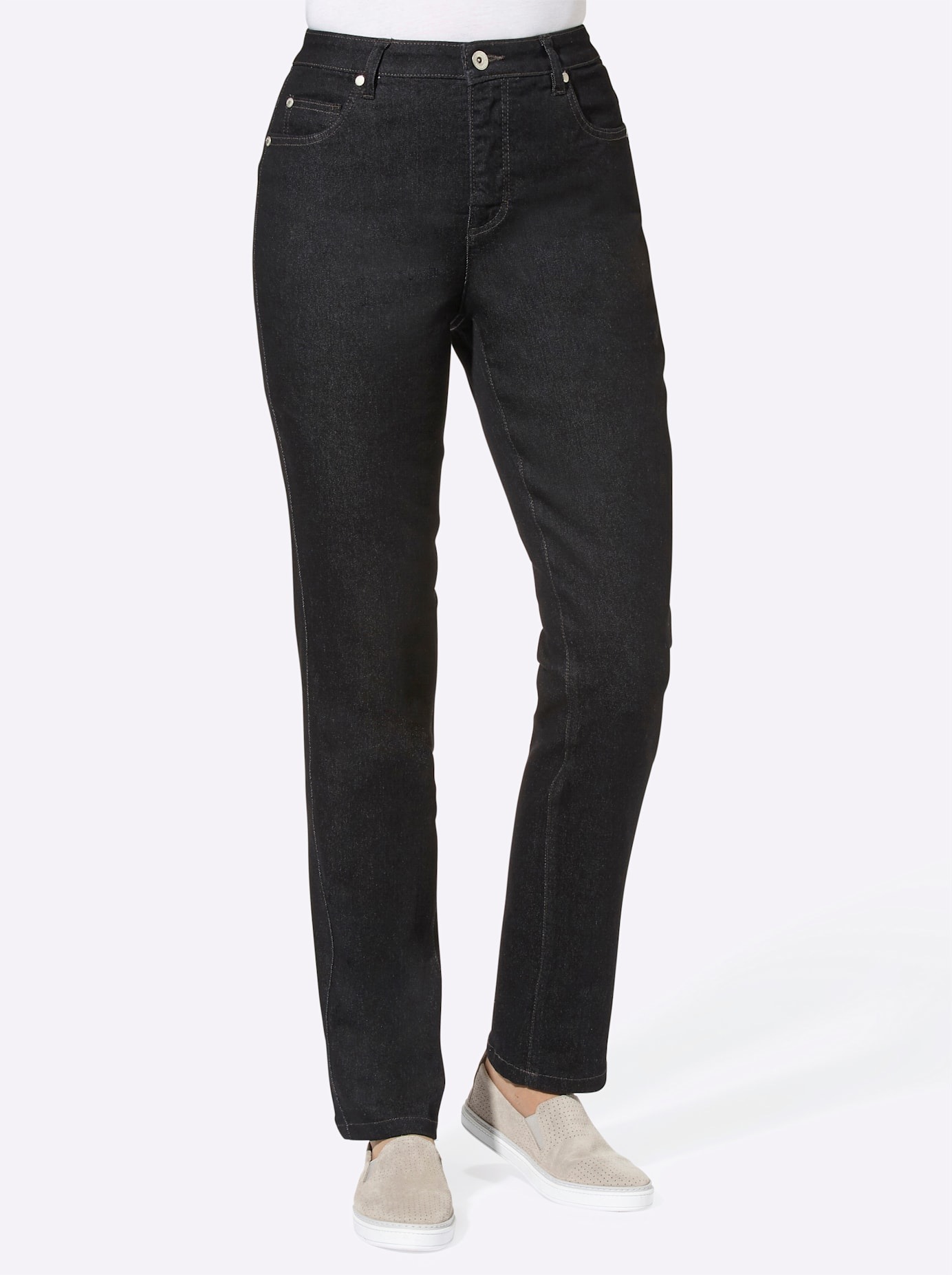 Casual Looks 5-Pocket-Jeans 1 Stk. tlg. günstig online kaufen