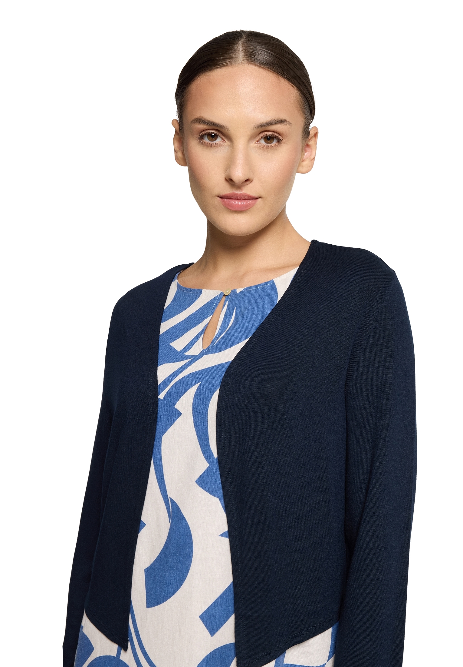 Betty Barclay Shirtjacke »Betty Barclay Damen Bolero-Jacke mit 3/4 Arm«, (1 tlg.)