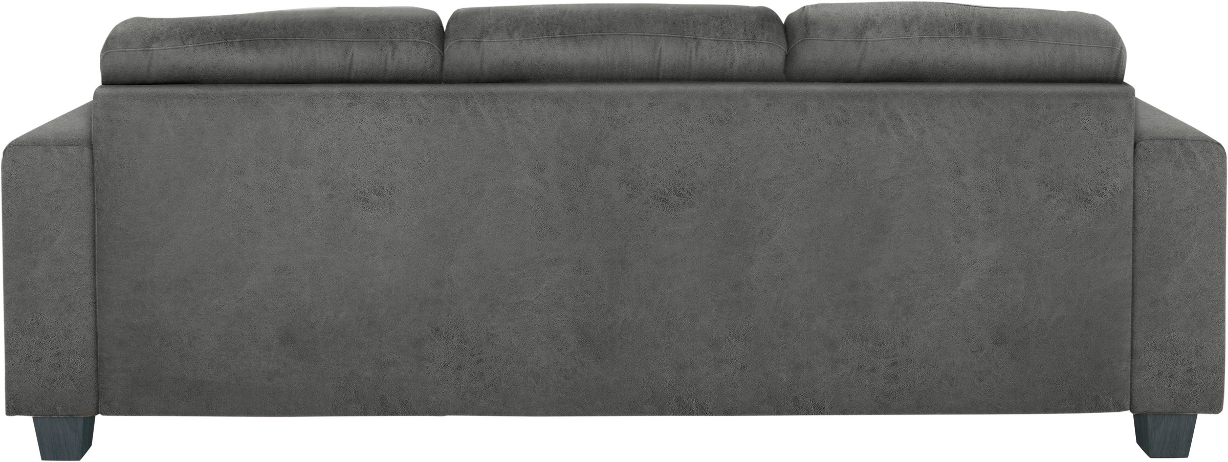 TRENDMANUFAKTUR 3-Sitzer »Chamber mit hohem Sitzkomfort«, in zeitloser Optik, Kopfstützen optional bestellbar