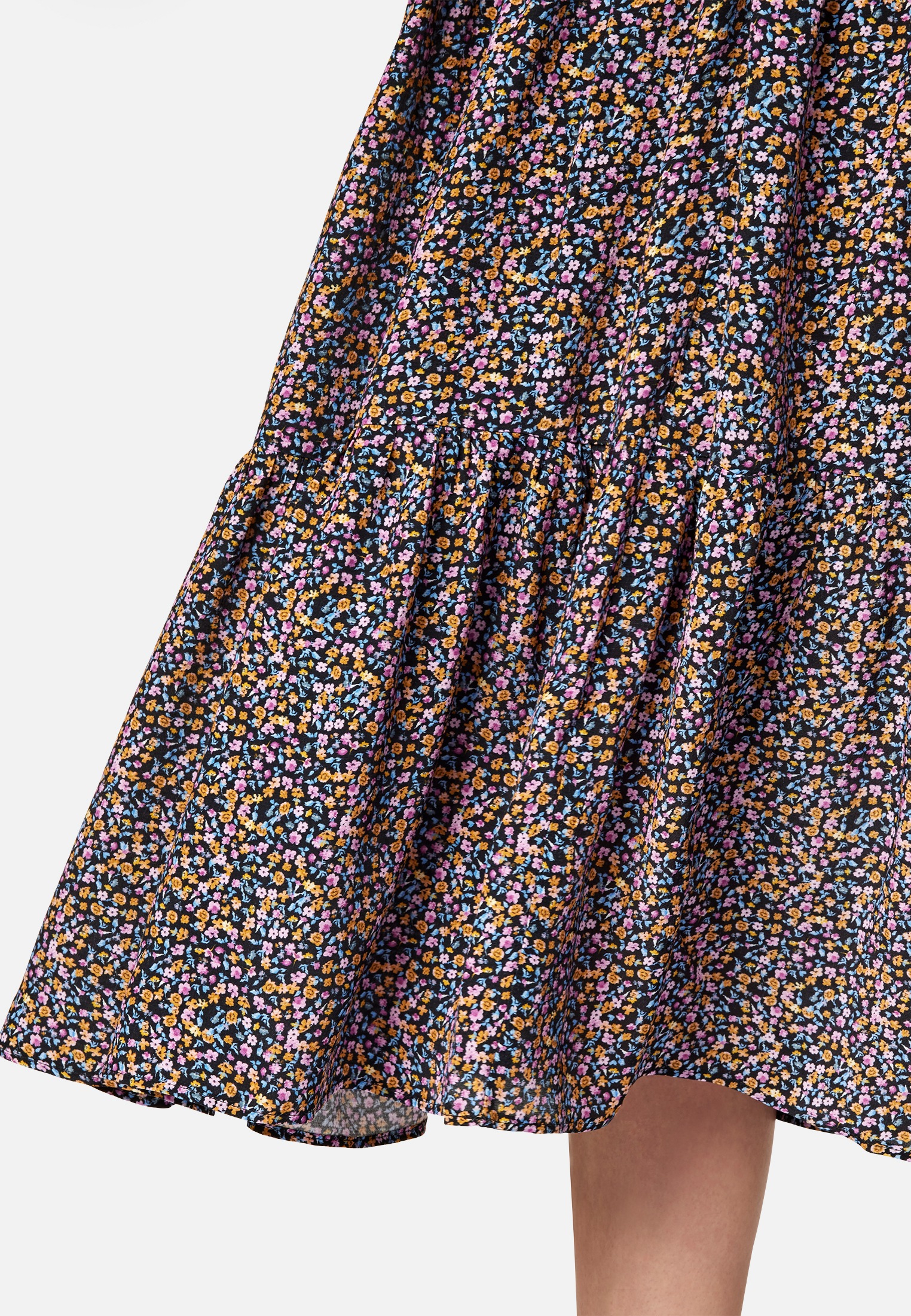 Mavi Maxikleid »LONG DRESS«, Floraler Print