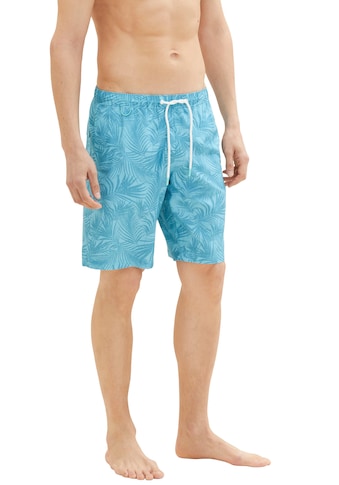 TOM TAILOR Badeshorts su madingas Alloverprint