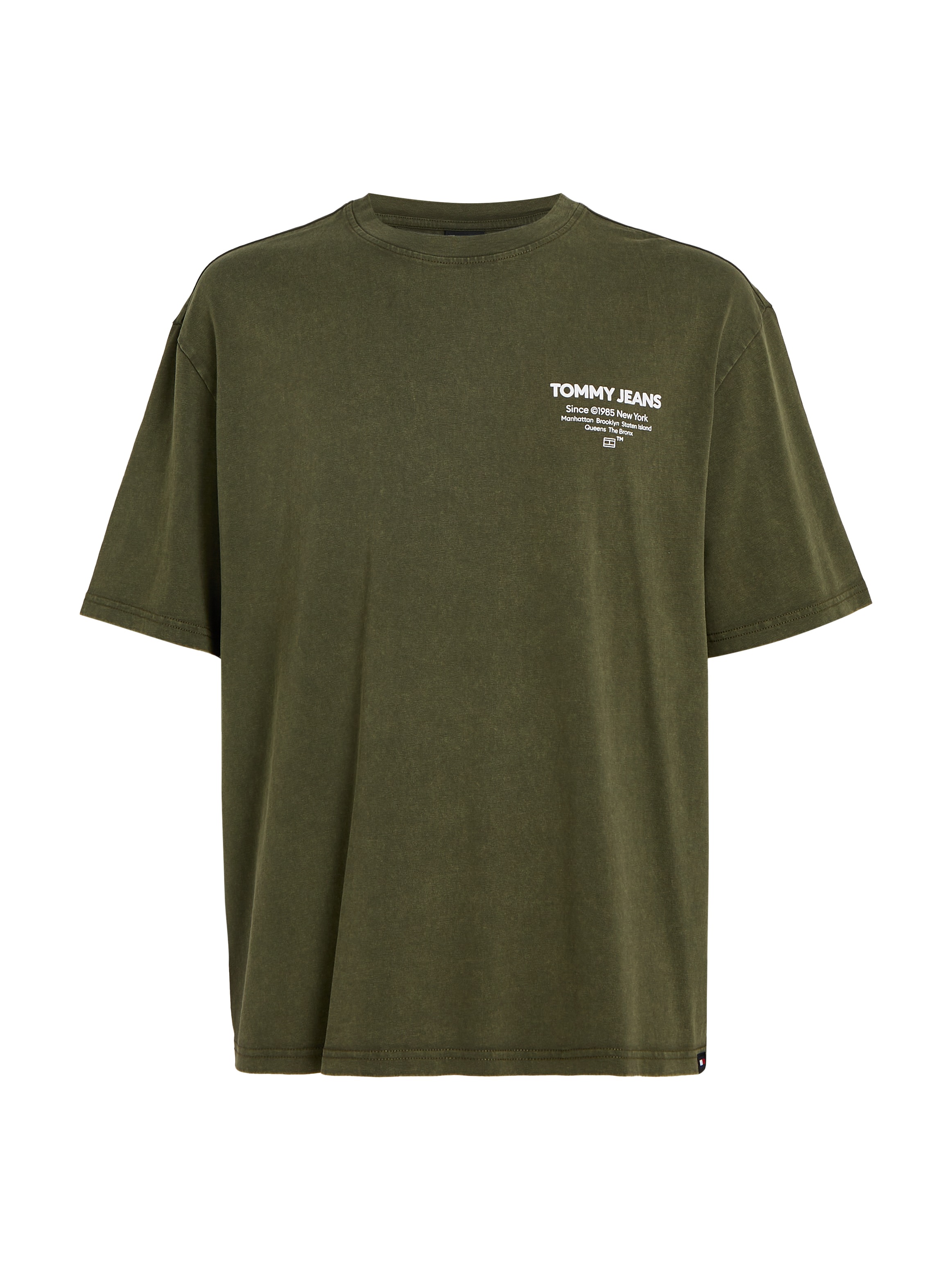 Tommy Jeans T-Shirt »TJM REG WASHED ESSENTIAL TJ TEE«, mit Rückenprint