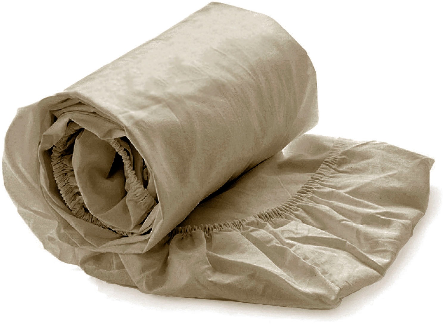 Heckett & Lane Spannbettlaken "Yellow Spannbetttuch Percale" Spannbetttuch günstig online kaufen