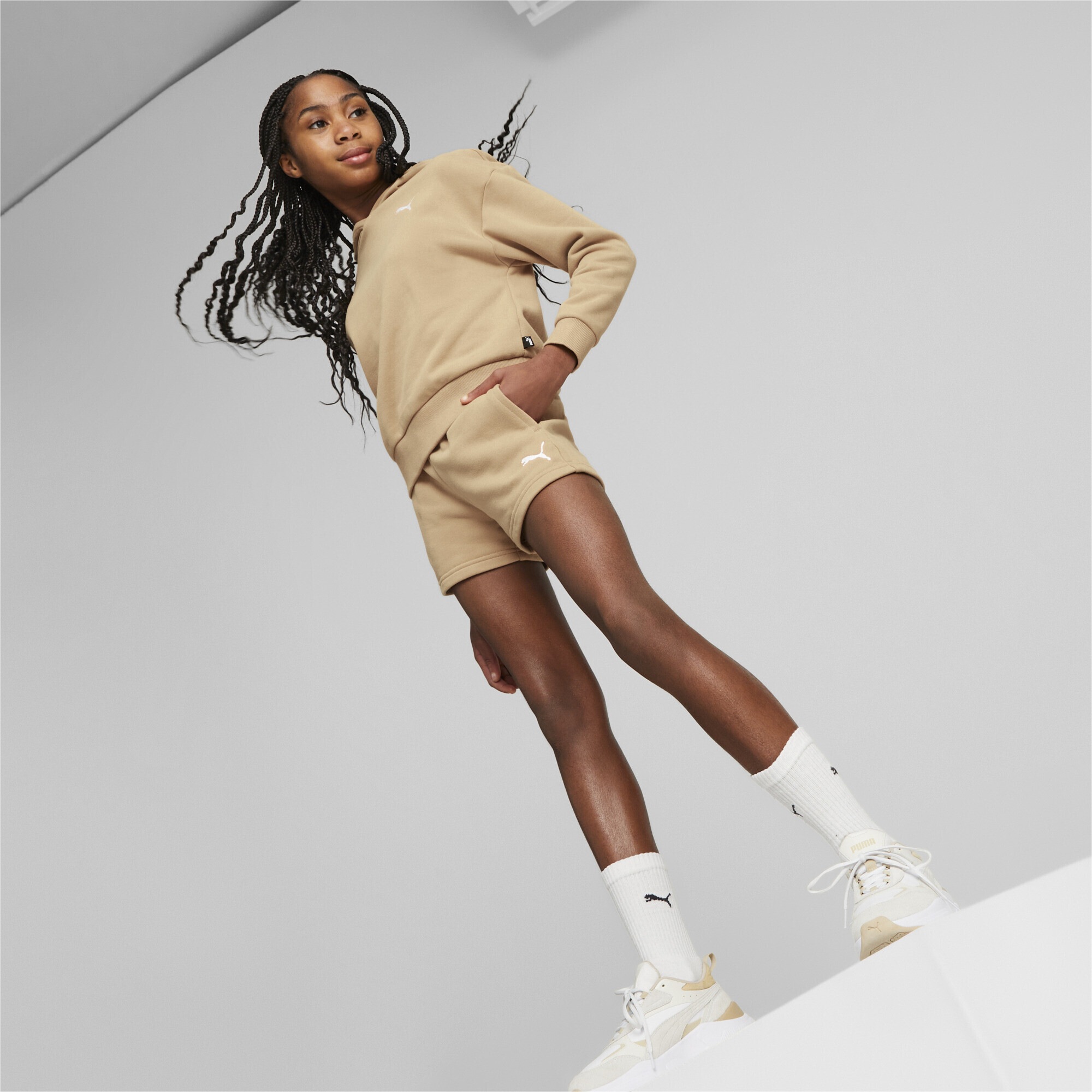 PUMA Jogginganzug »Loungewear kurzer Anzug Jugendliche«