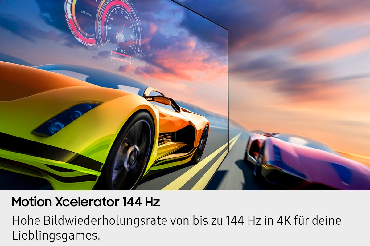 Samsung OLED-Fernseher »GQ65S90FAT« 163 cm/65 ″ Smart-TV HDR+, Dolby Atmos & AI Sound, Gaming Hub, Upscaling Pro, bis zu 144Hz