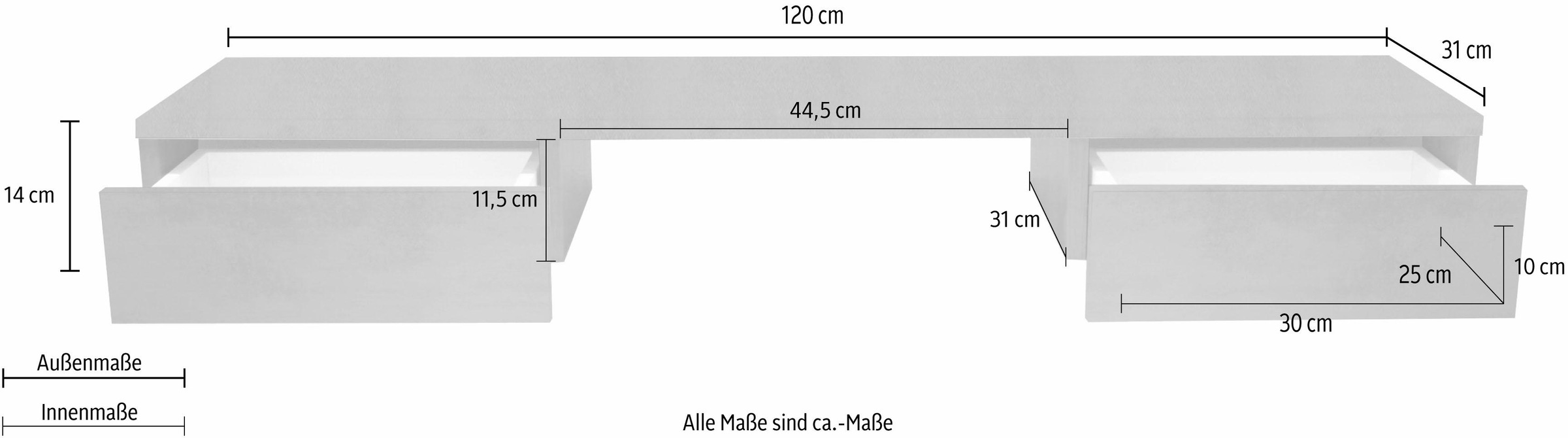 Mäusbacher Tischaufsatz »Mio«