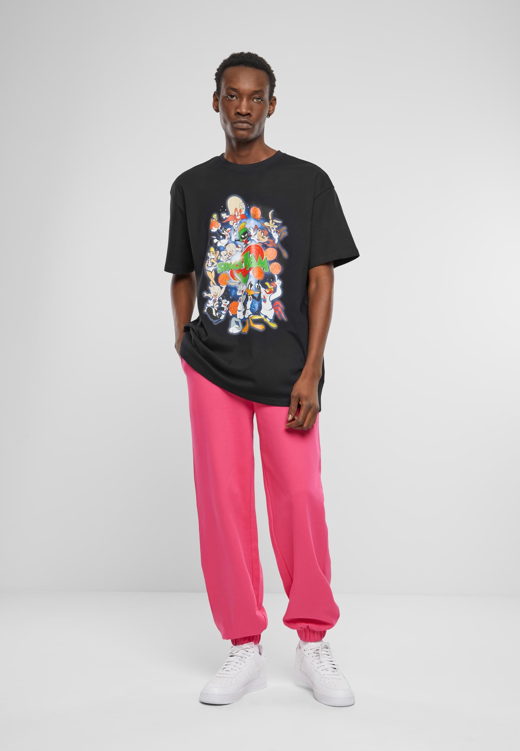 Upscale by Mister Tee T-Shirt »Upscale by Mister Tee Herren Space Jam Teamwork Oversize Tee«, (1 tlg.)