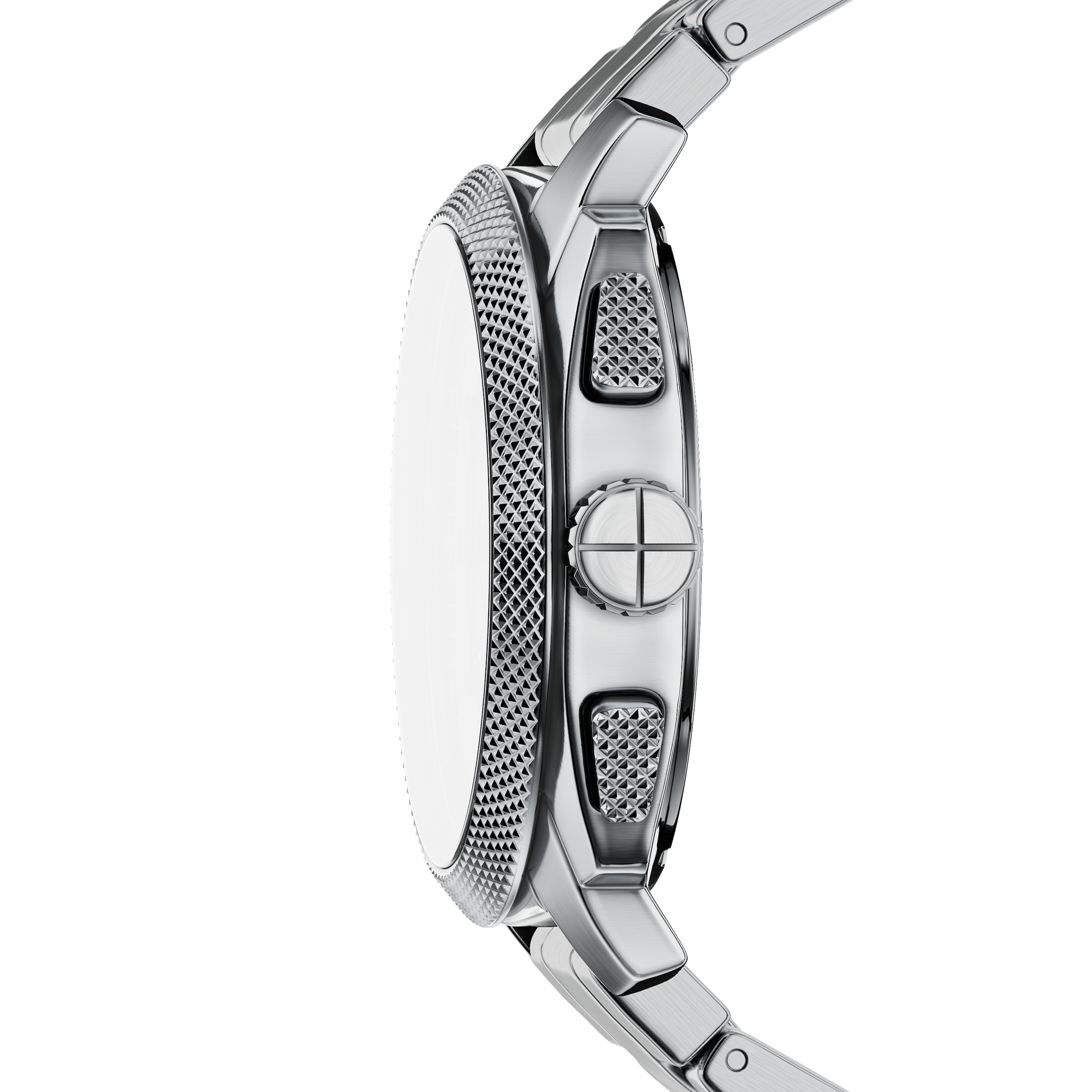 Fossil Chronograph »Machine« Quarzuhr, Armbanduhr, Herrenuhr, Edelstahlarmband, analog