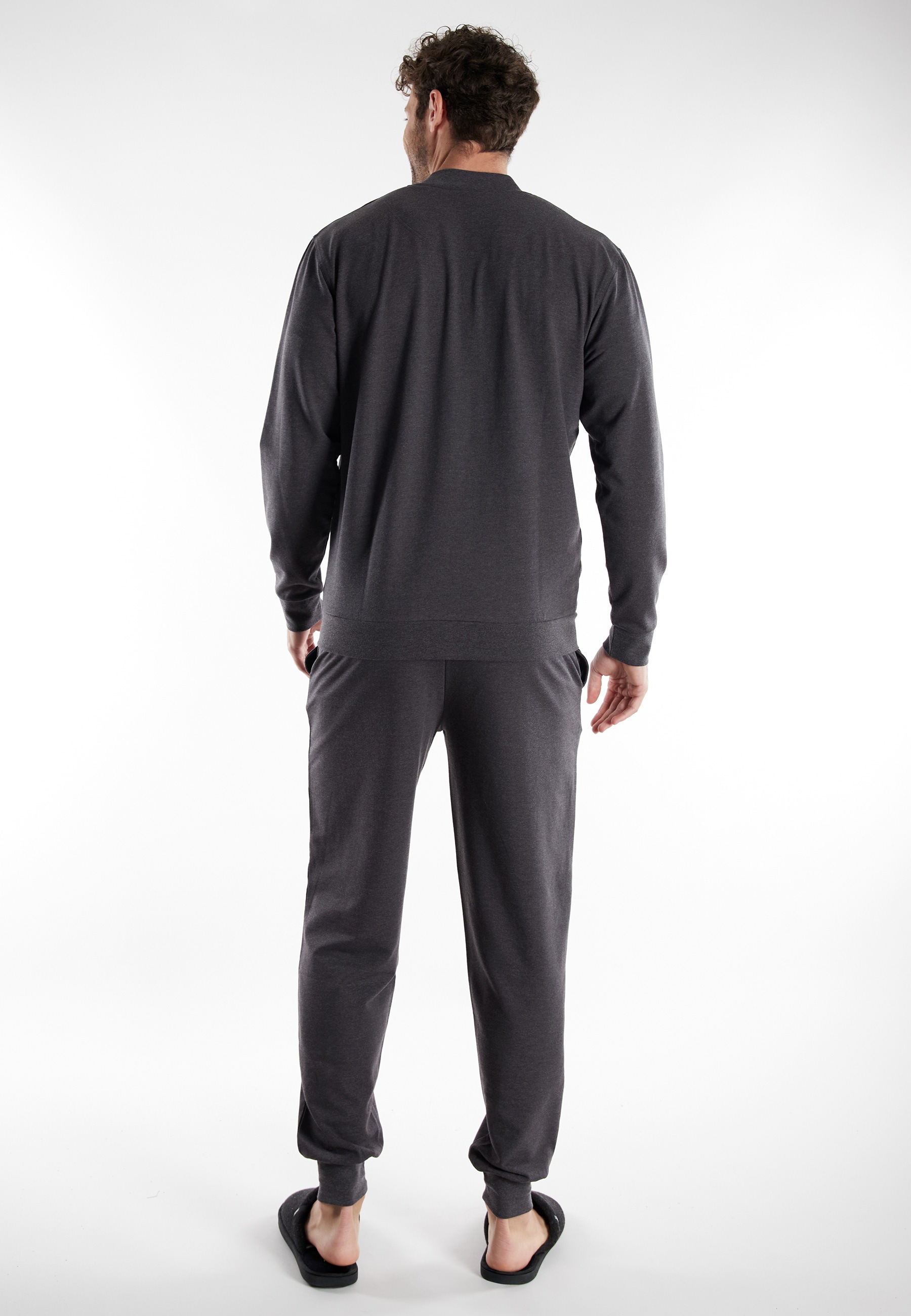 Bugatti Bologna Men's Tracksuit Grey Size 50 3