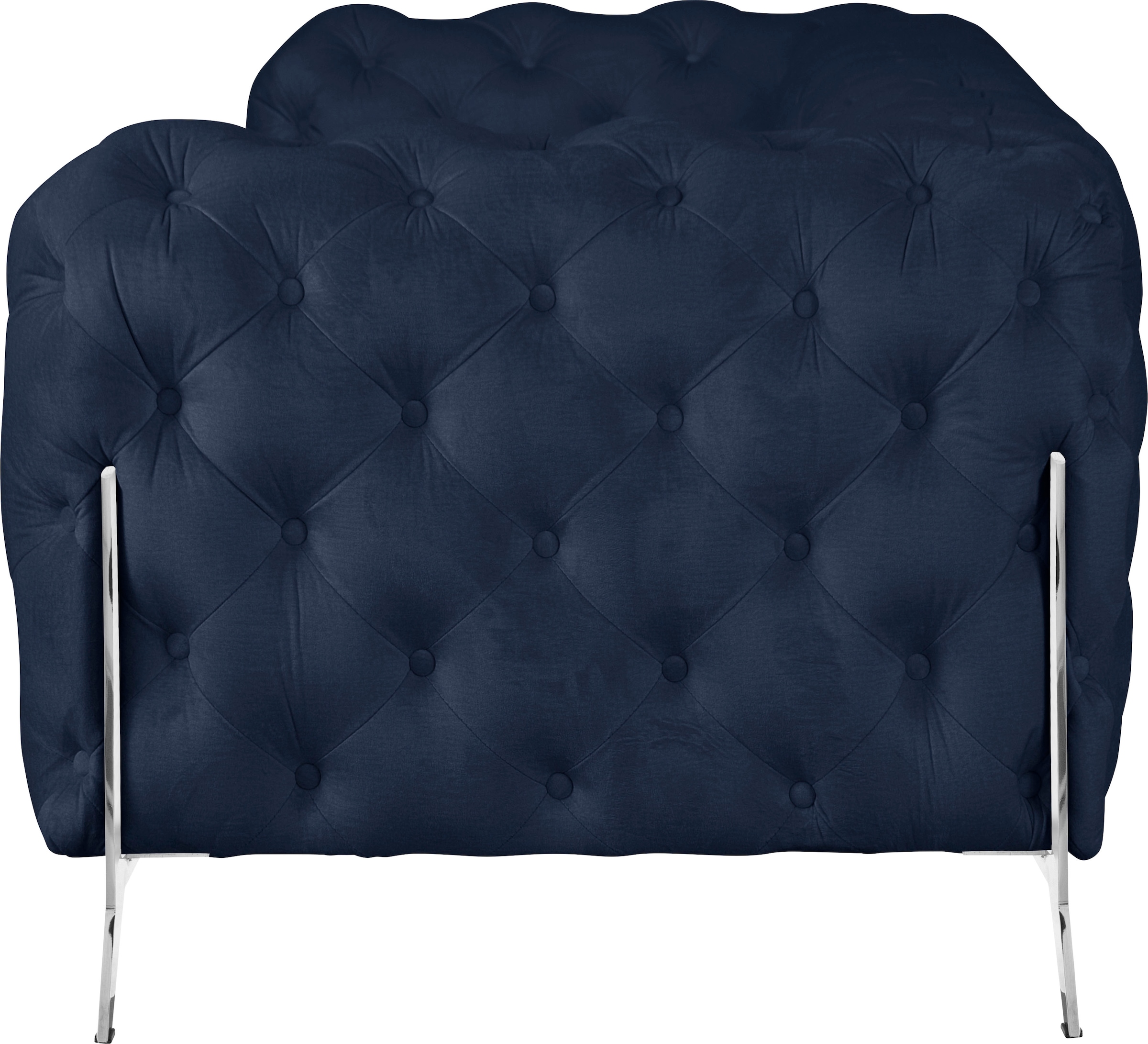 Leonique Chesterfield-Sofa »Amaury«, aufwändige Knopfheftung, moderne Chesterfield Optik, Fußfarbe wählbar