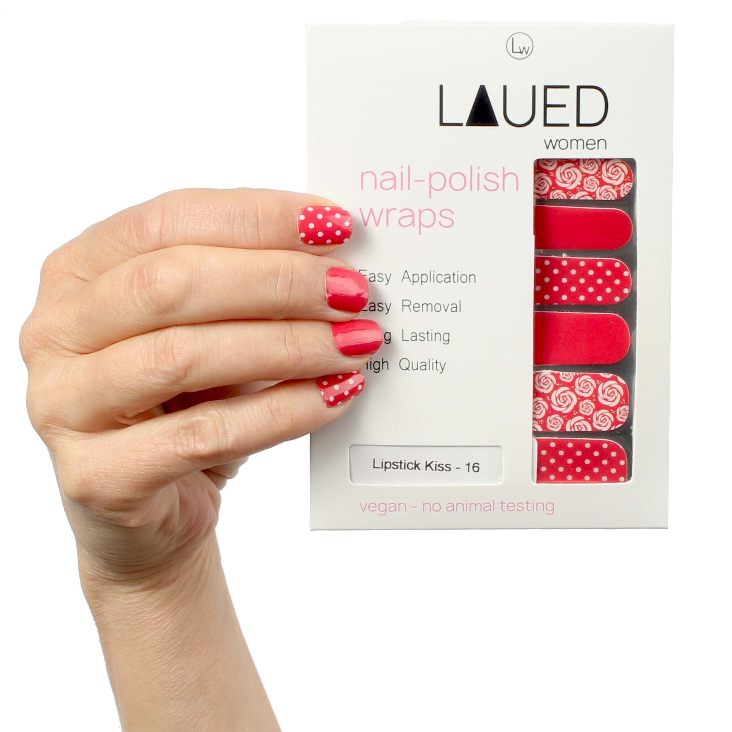 LAUED Nagellack »solid red«, aus und zertifizierter Material Produktion / SEDEX) BAUR | (FSC) (SGS