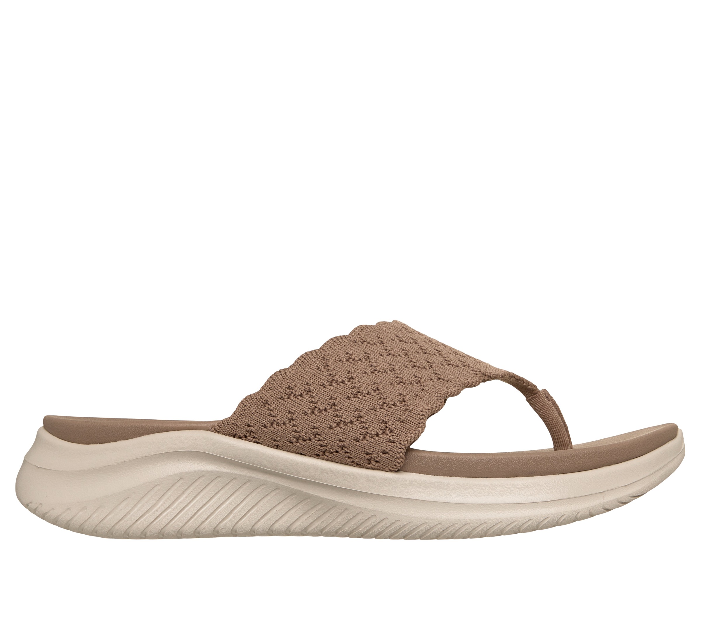 Skechers Ultra Flex 3.0 Sandal-Rhythm Waves Sandal Brown 38 3