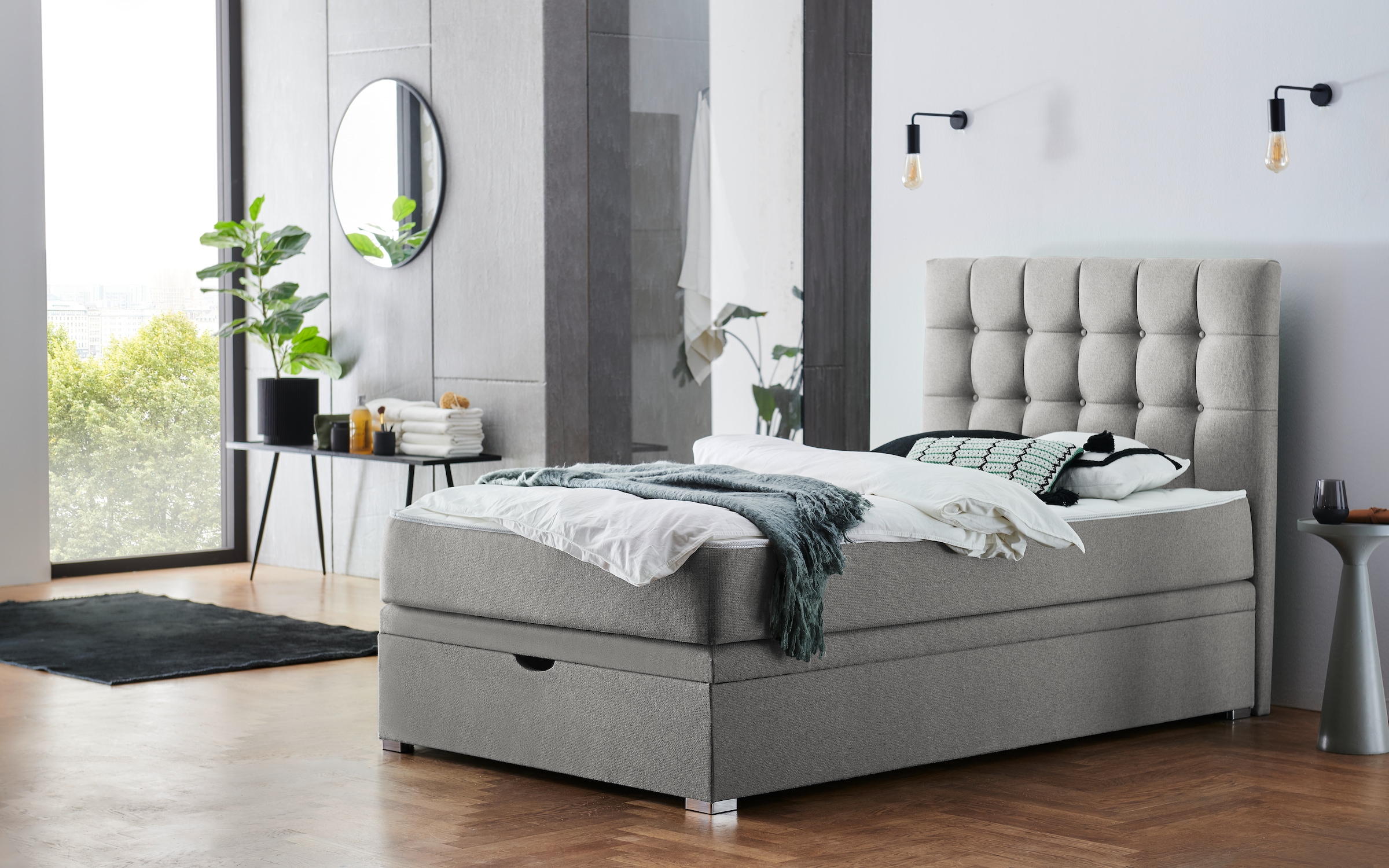 ATLANTIC home collection Boxbett "Riona, erweiterbar zu Doppel- und Familie günstig online kaufen