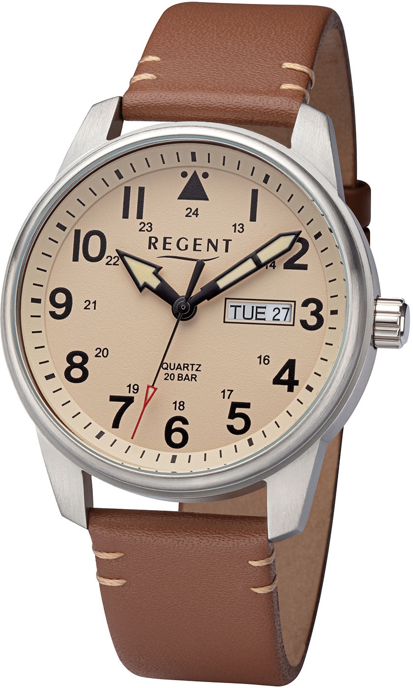 Black Friday Regent Quarzuhr »F1255 - 1914.42.15« | BAUR