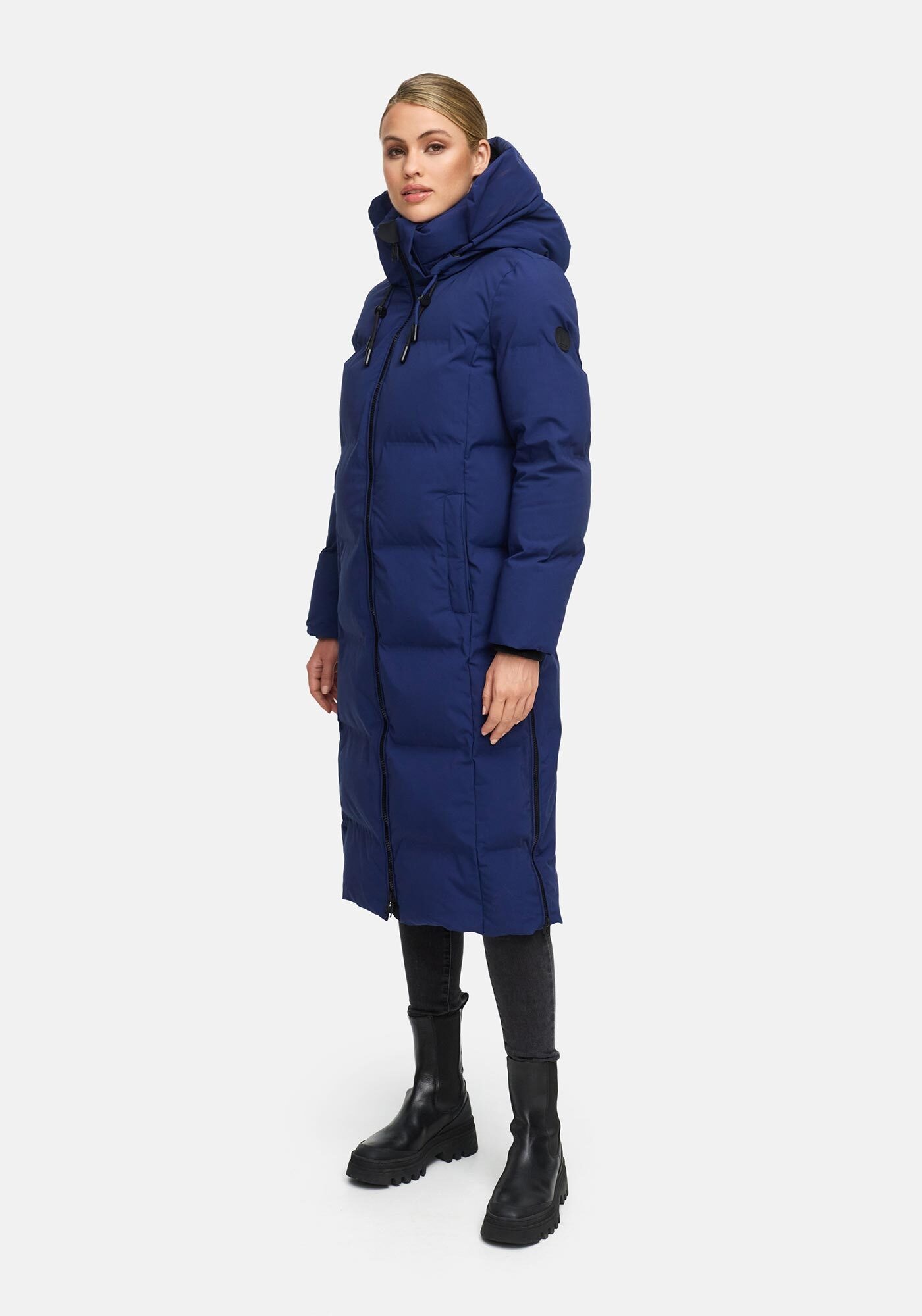 Marikoo Winterjacke »Tikoraa«, mit geschweißten Nähten und luxuriöser Kapuze