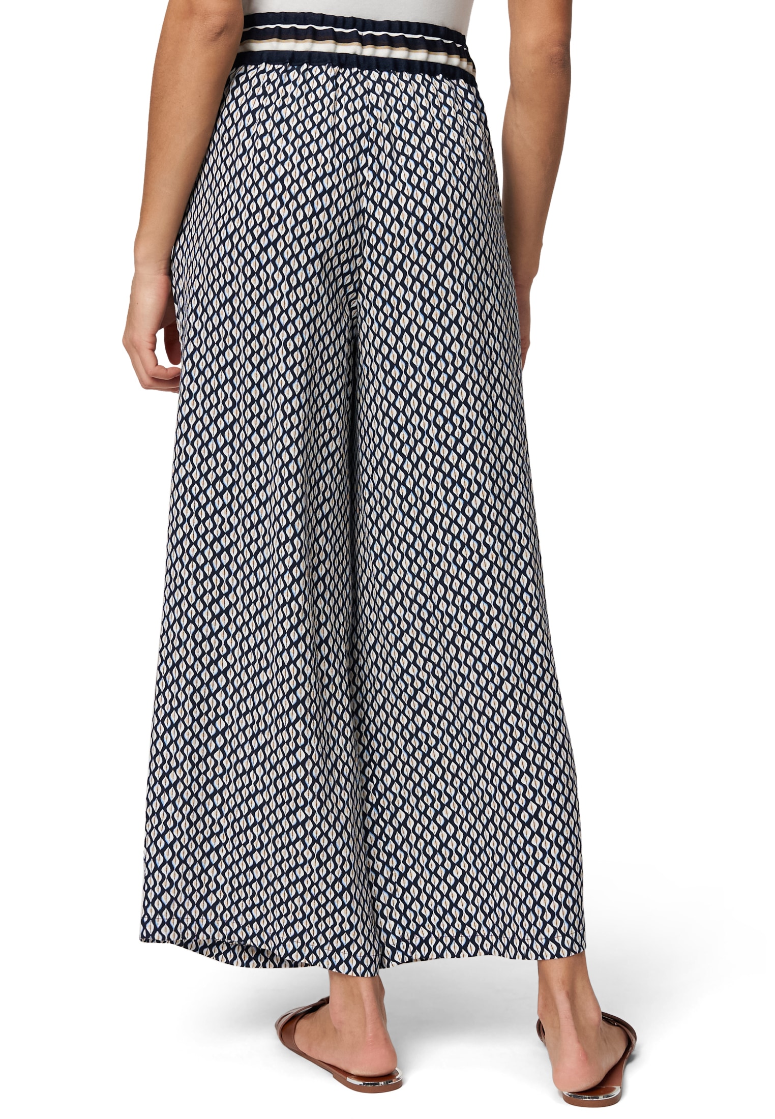 Zero Culotte »zero Culotte mit grafischem Print 26 Inch«, Bindedetail