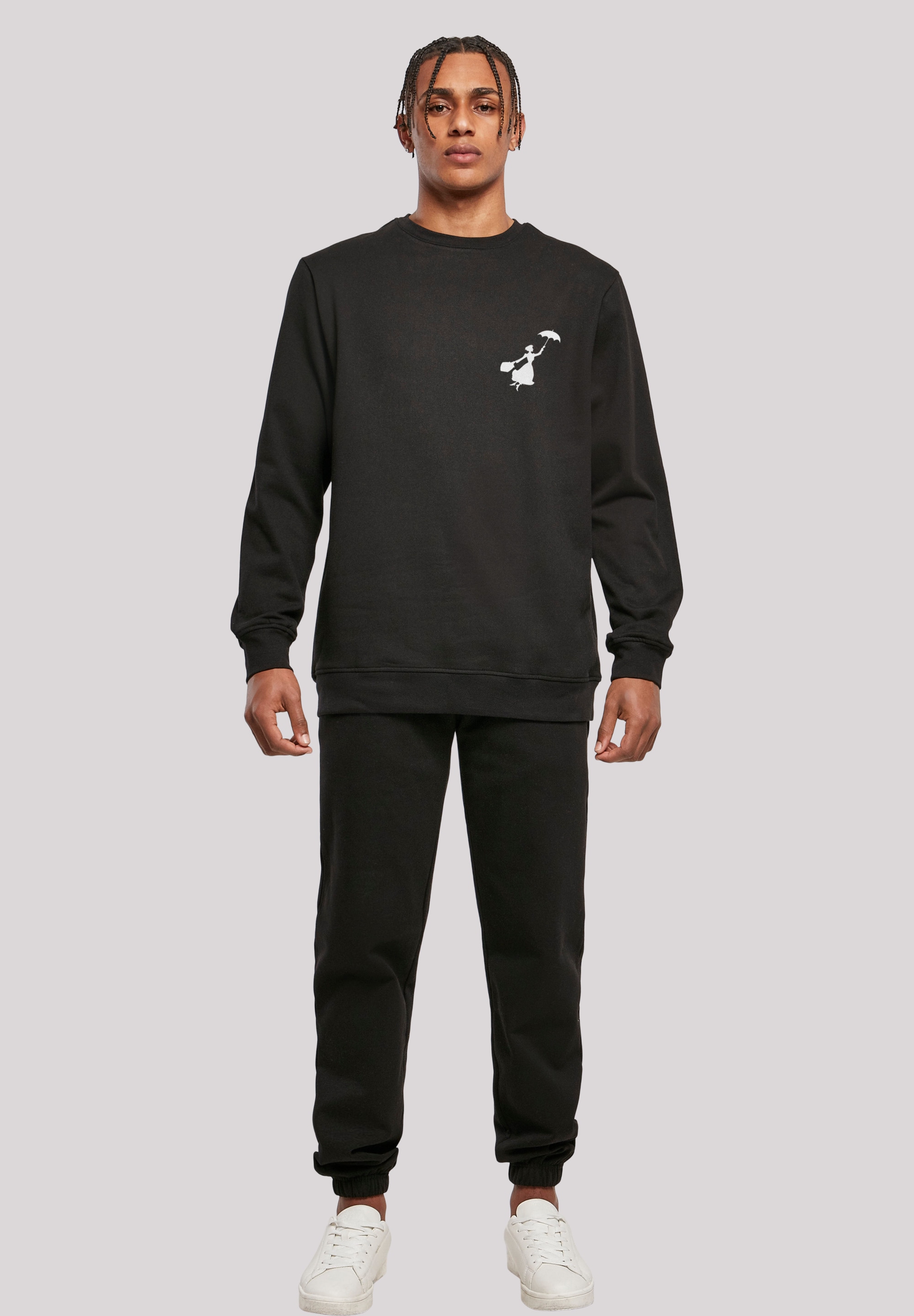 F4NT4STIC Kapuzenpullover »Disney Mary Poppins Flying Silhouette Regenschirm«, Print