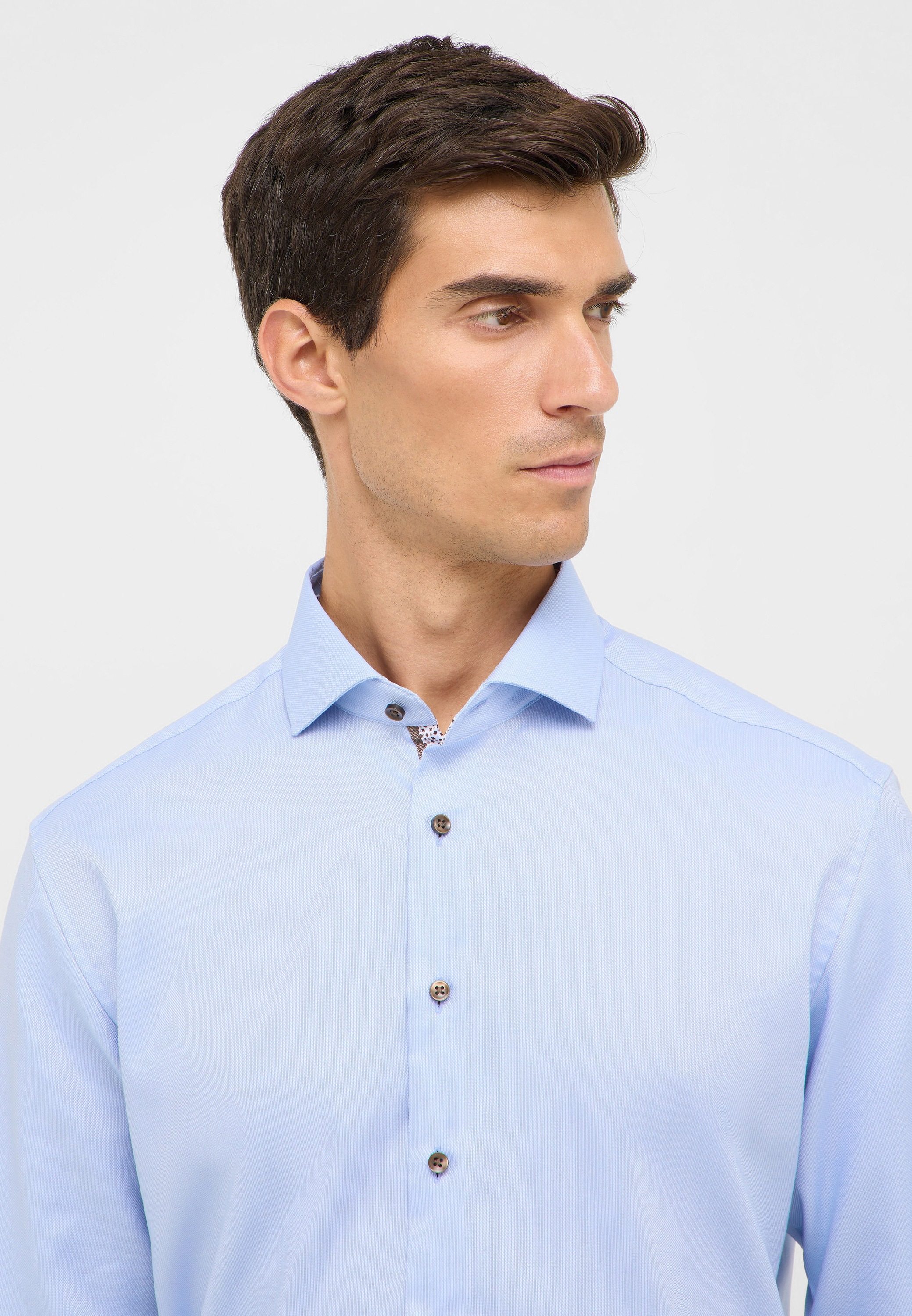 Eterna Langarmhemd »MODERN FIT«, NON IRON (bügelfrei)