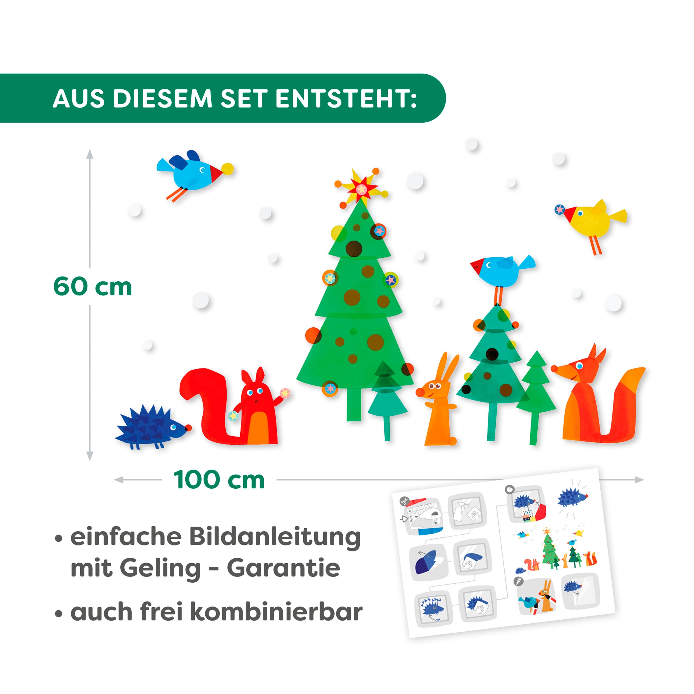 Haba Kreativset »2er Bastelsets Weihnachten«